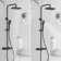 Belfry Bathroom Poff Thermostatic Shower with Adjustable Shower Head ...