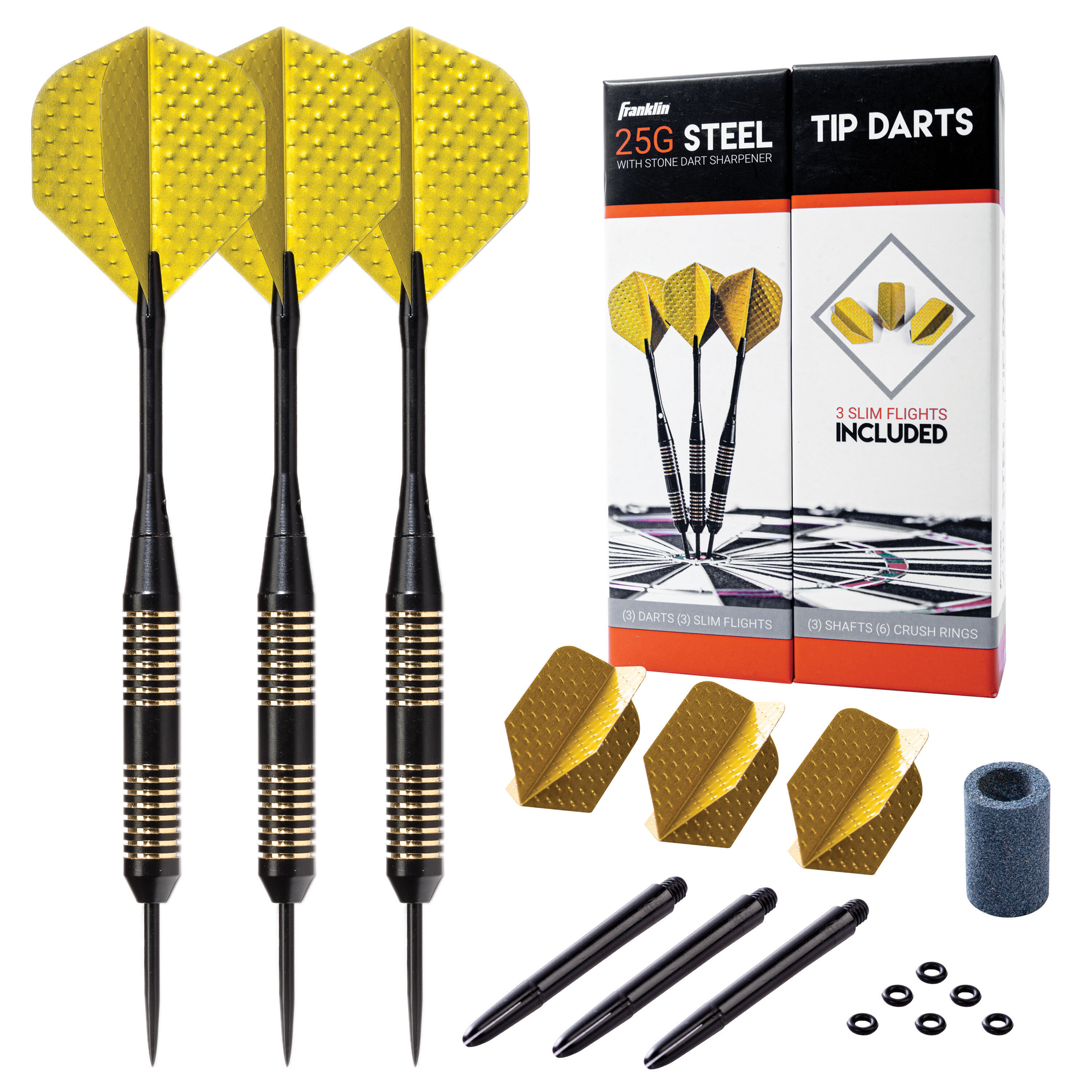 3×Great Standard Steel Tip Darts & Aluminium Shafts High Quality Dart Flight 
