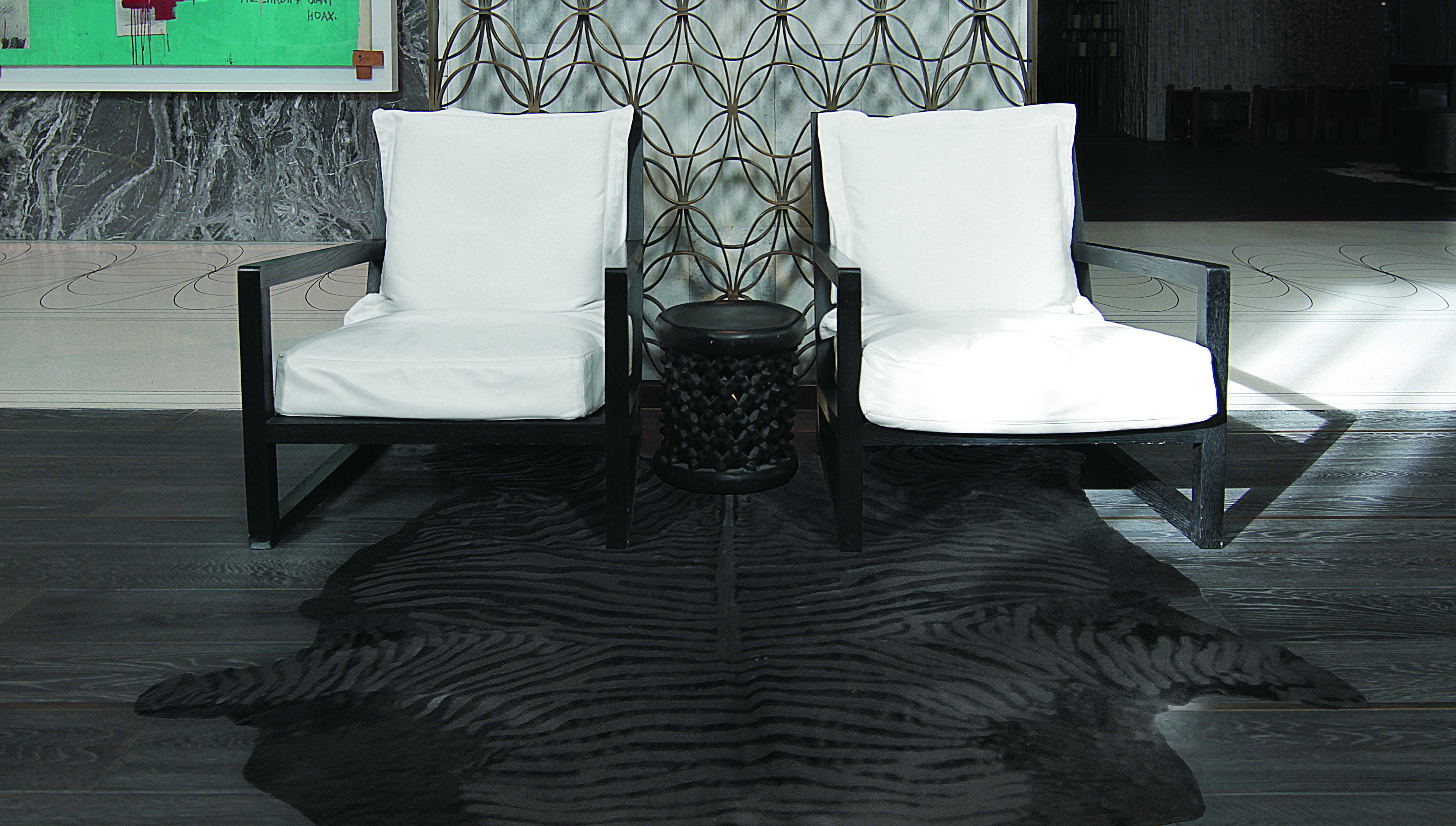 Foundry Select Batson Cheetah Cowhide Black Area Rug Wayfair