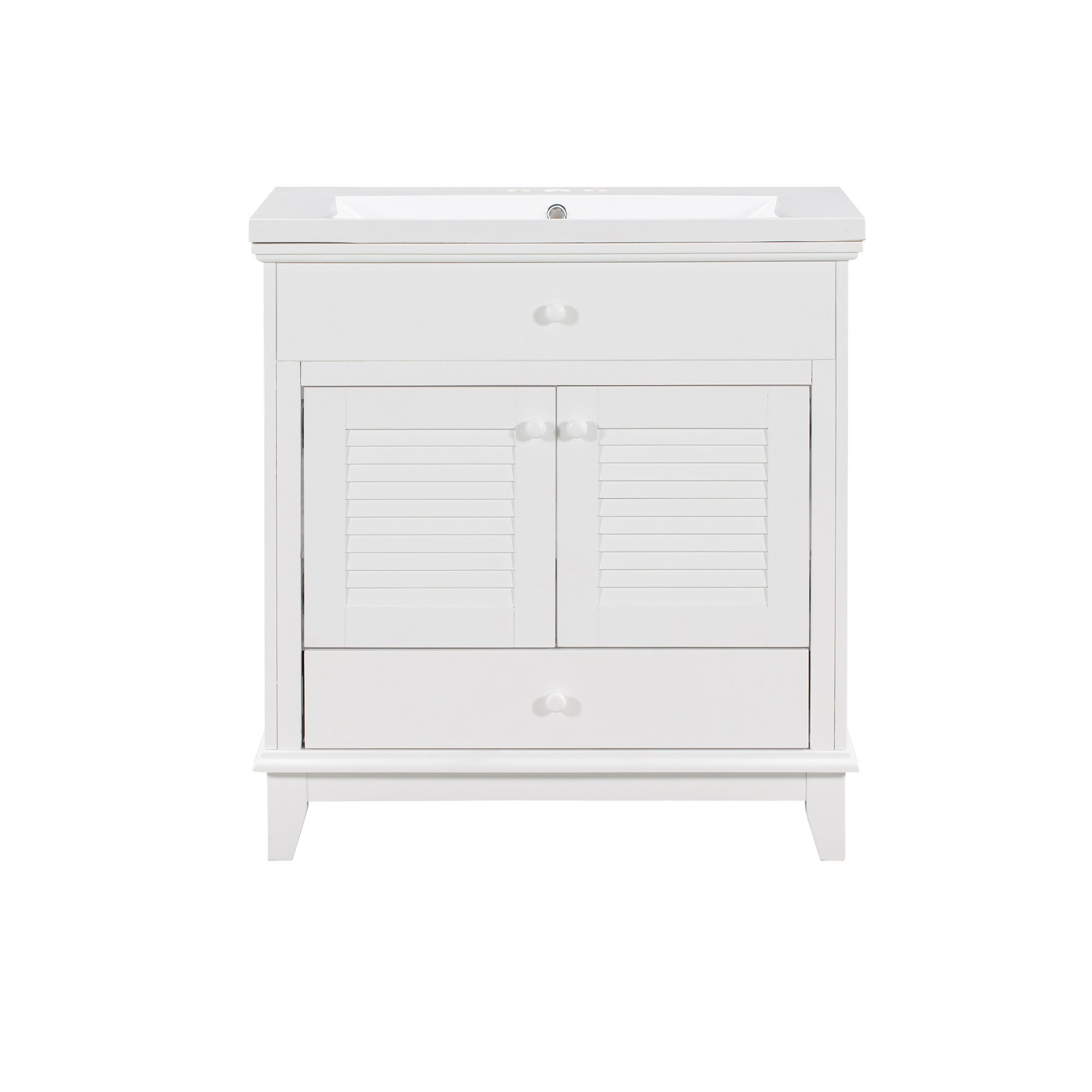 Winston Porter Korhonen 29.84'' Freestanding Single Bathroom Vanity