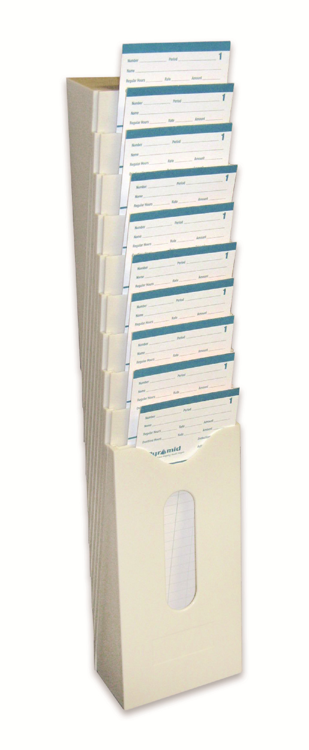 Pyramid Time Card Rack for Pyramid 2400 Time Cards Wayfair