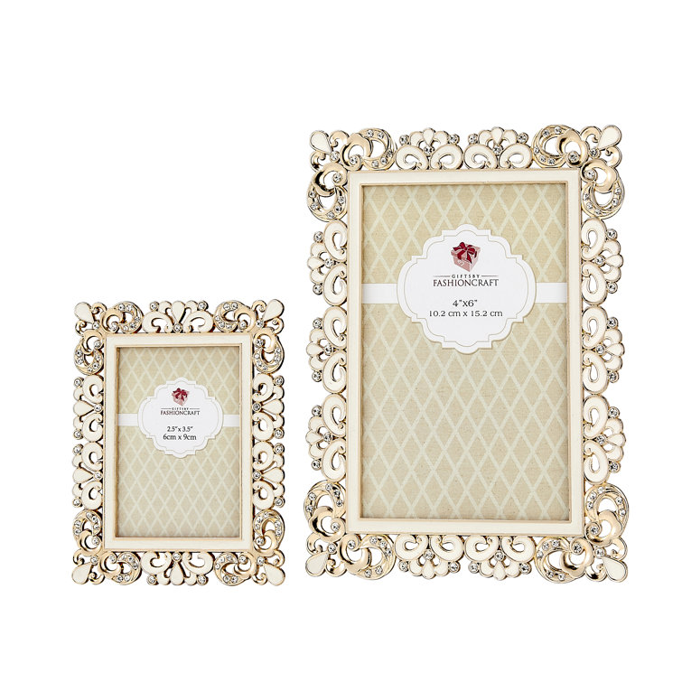 Fashioncraft Deluxe Photo Frame Set Of 2 2 5 X 3 5 And 4 X 6 Wayfair Canada
