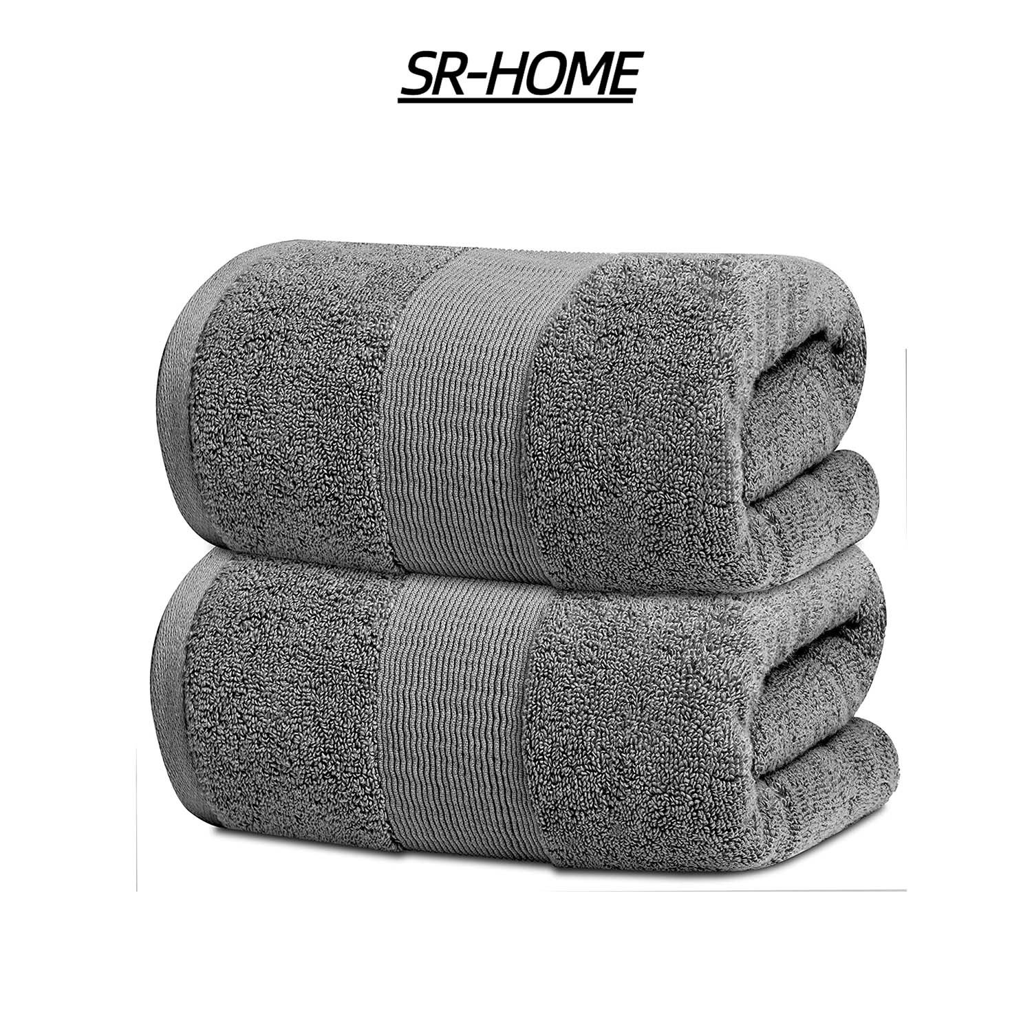 SRHOME Oversize Luxury Hotel Plush & Absorbent Bath Towel Wayfair