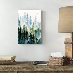 Framed Print Picture Poster Art Forest Soiled Path through a Column of Trees 