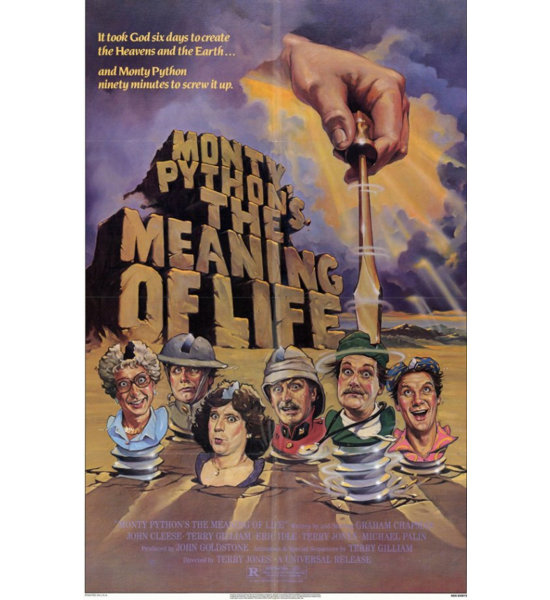 Posterazzi Monty Python's The Meaning Of Life Movie Poster - Unframed ...