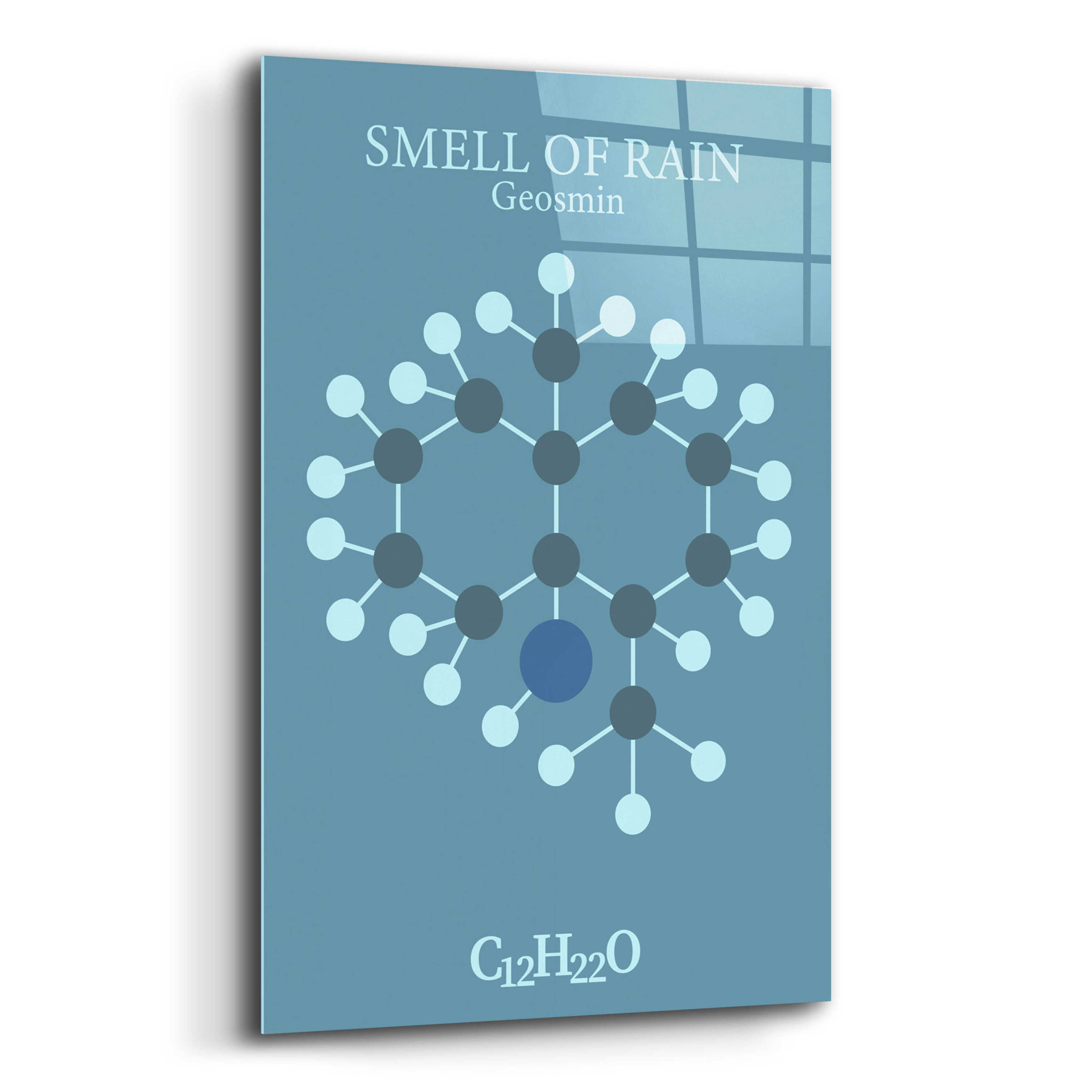 Trinx Epic Art 'Smell Of Rain Molecule 2' By Epic Portfo Smell Of Rain