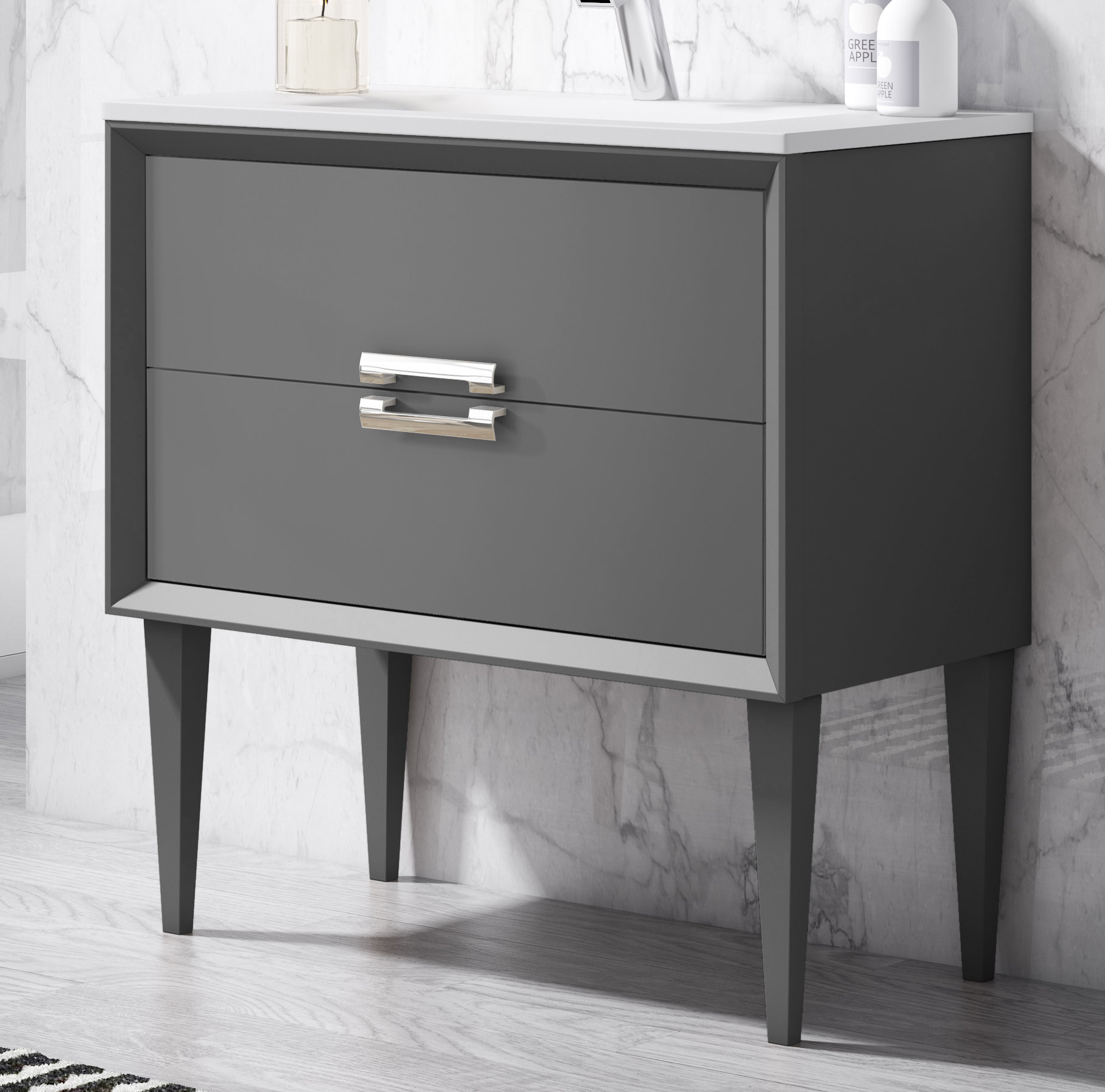 Orren Ellis Zak 32" Single Bathroom Vanity Set Wayfair