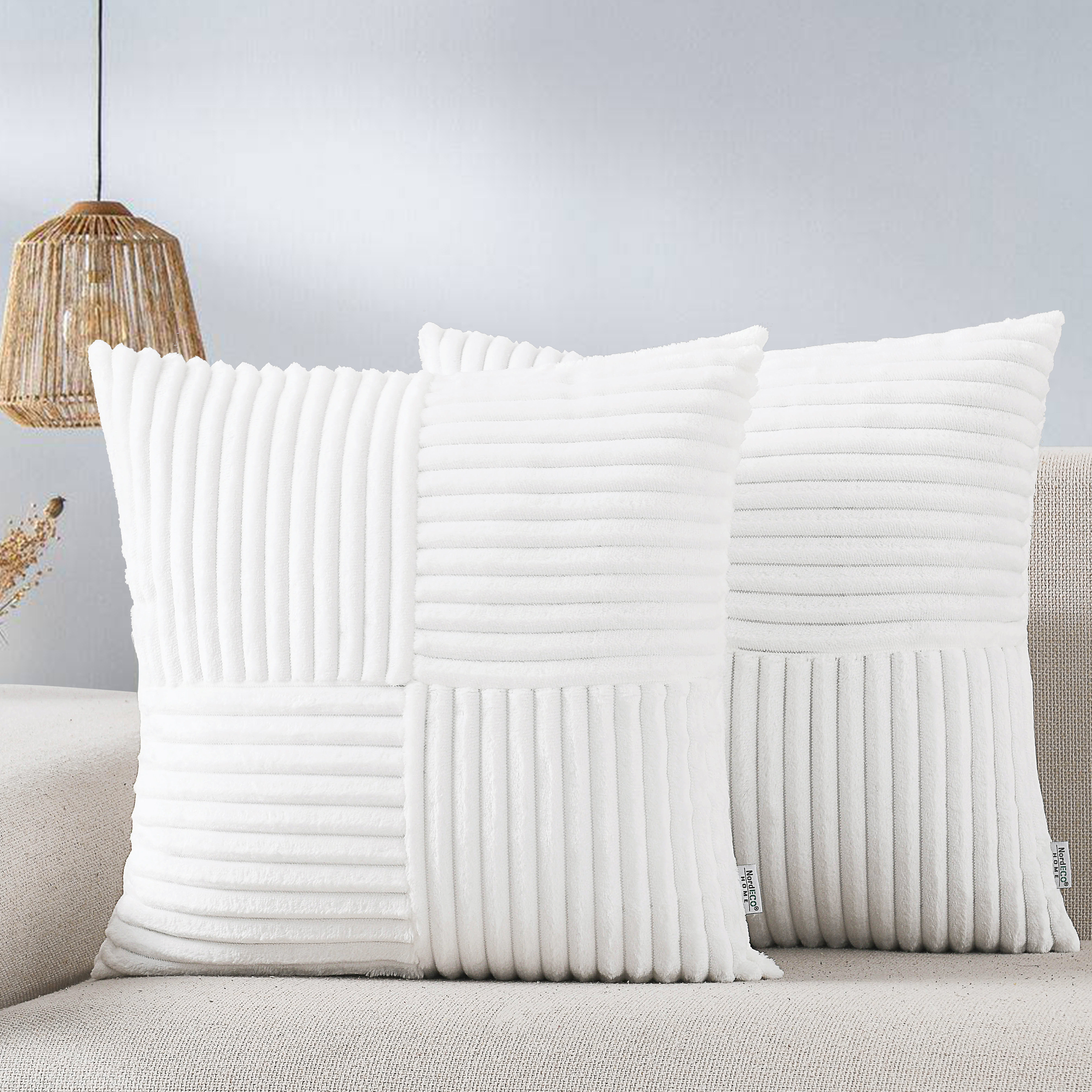 NordECO HOME Square Pillow Cover & Reviews | Wayfair