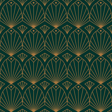 Everly Quinn Quashaun Geometric Wallpaper | Wayfair
