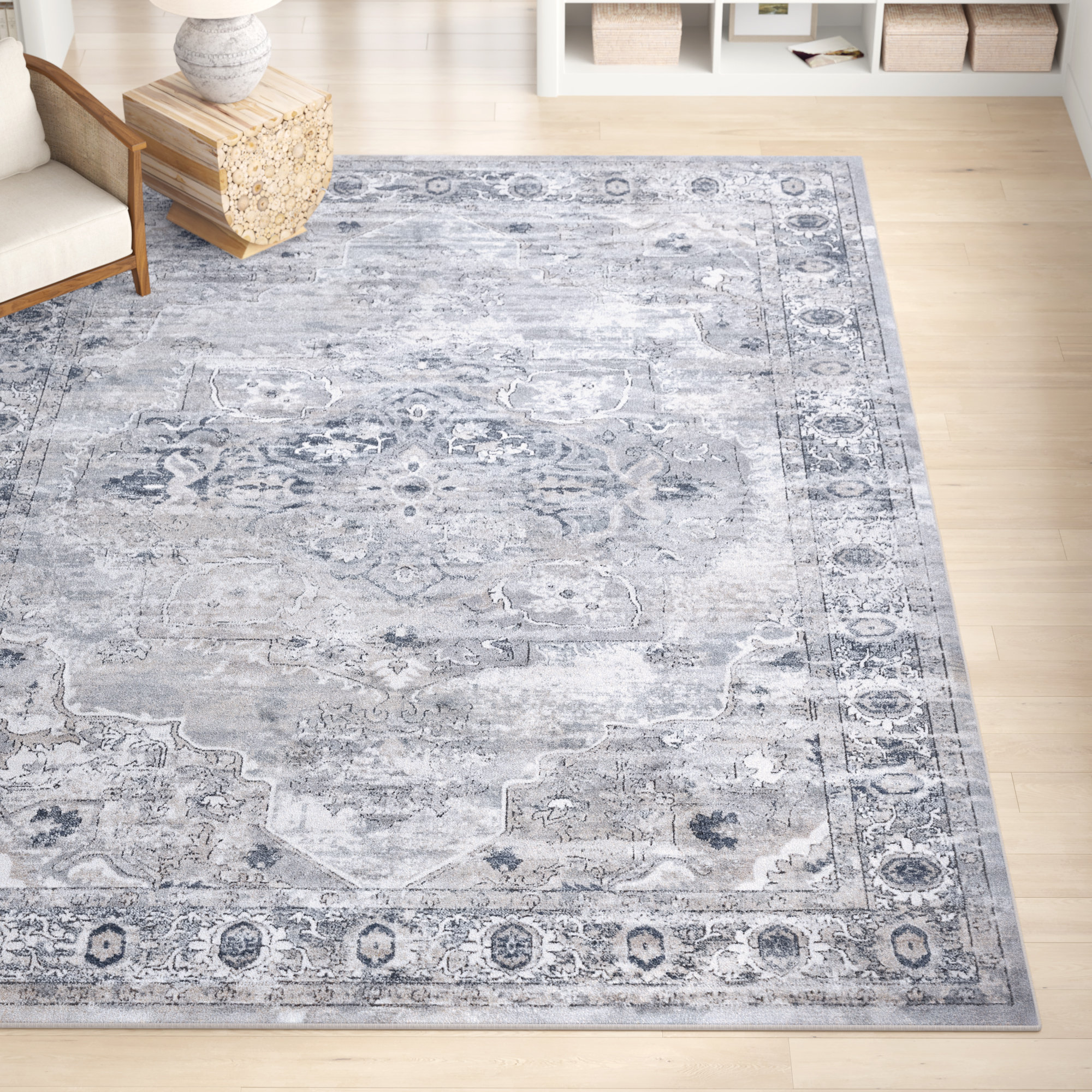 Sand & Stable Cambrie Oriental Gray Area Rug & Reviews Wayfair