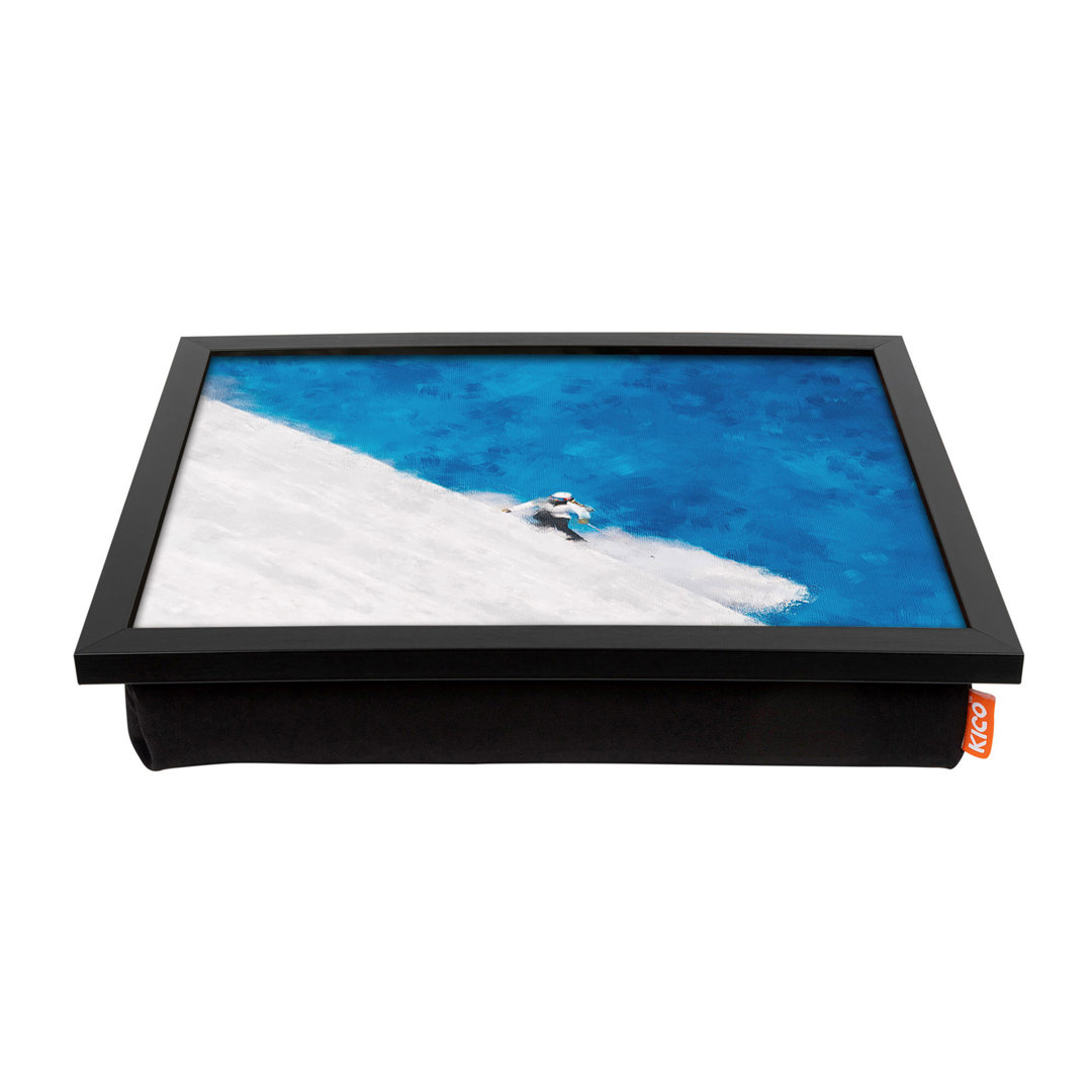 East Urban Home Laptop-Tablett Skiing Vol.1 Painting