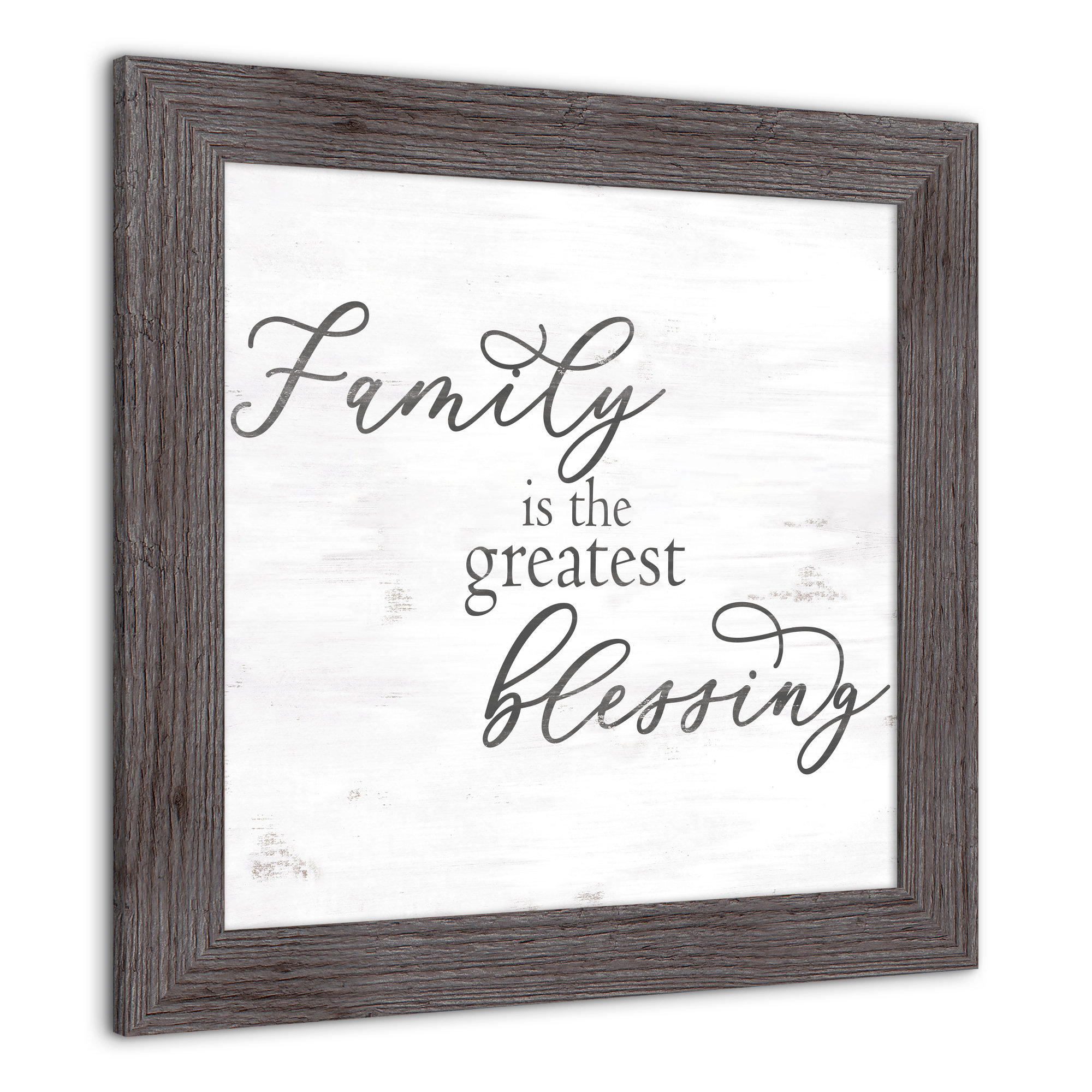 Trinx Family Blessing Picture Frame Textual Art Wayfair