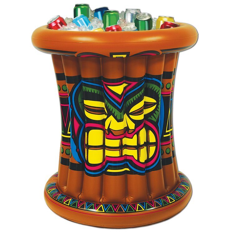 The Beistle Company Inflatable Tiki Ice Chest Cooler | Wayfair