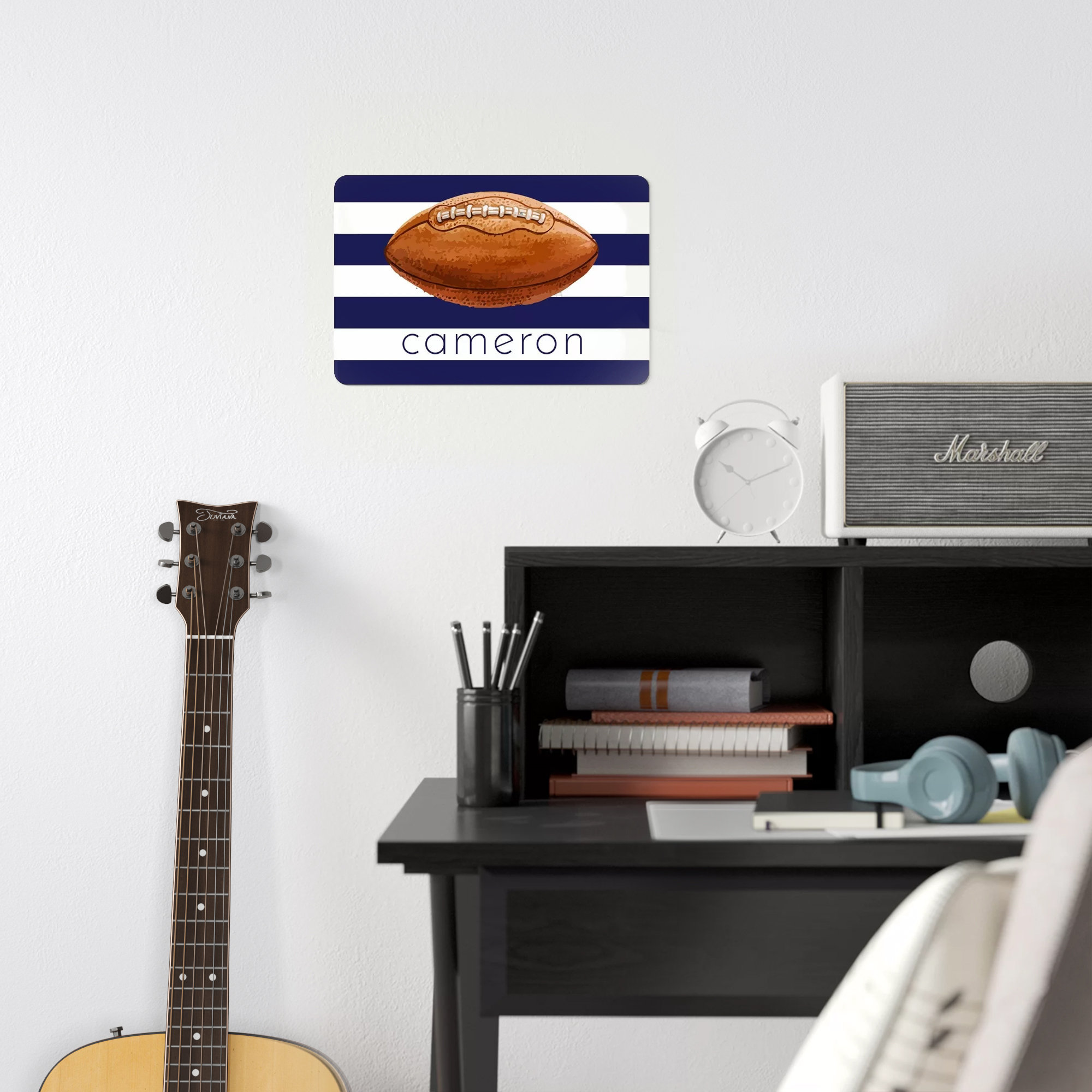 Grovelane Personalized Football Metal Wall Décor Wayfair