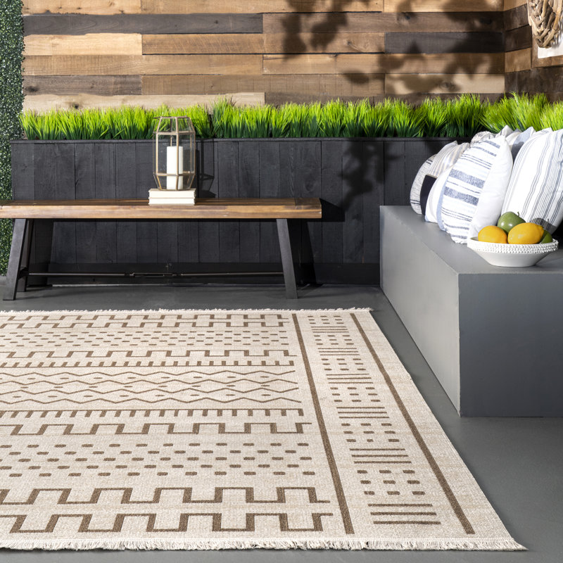 Tulum Beige Indoor/Outdoor Rug & Reviews | AllModern