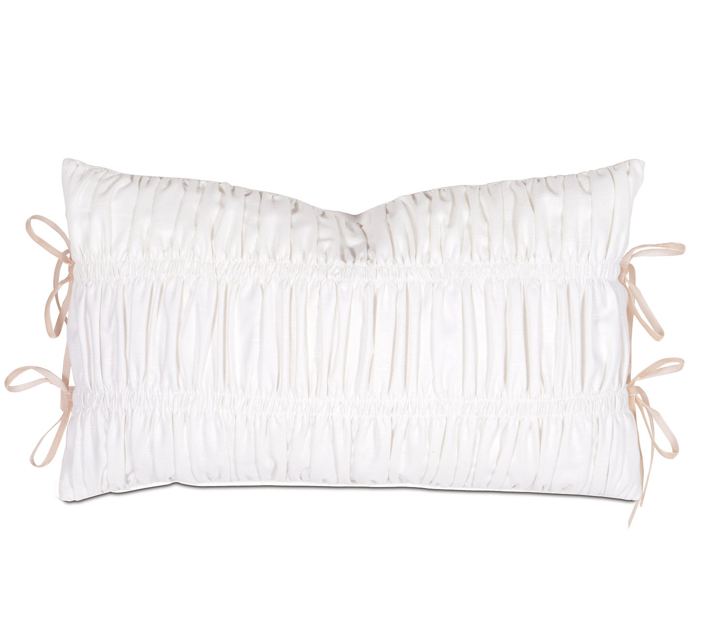 Eastern Accents Ophelia by Celerie Kemble Ruched Cotton Lumbar Pillow