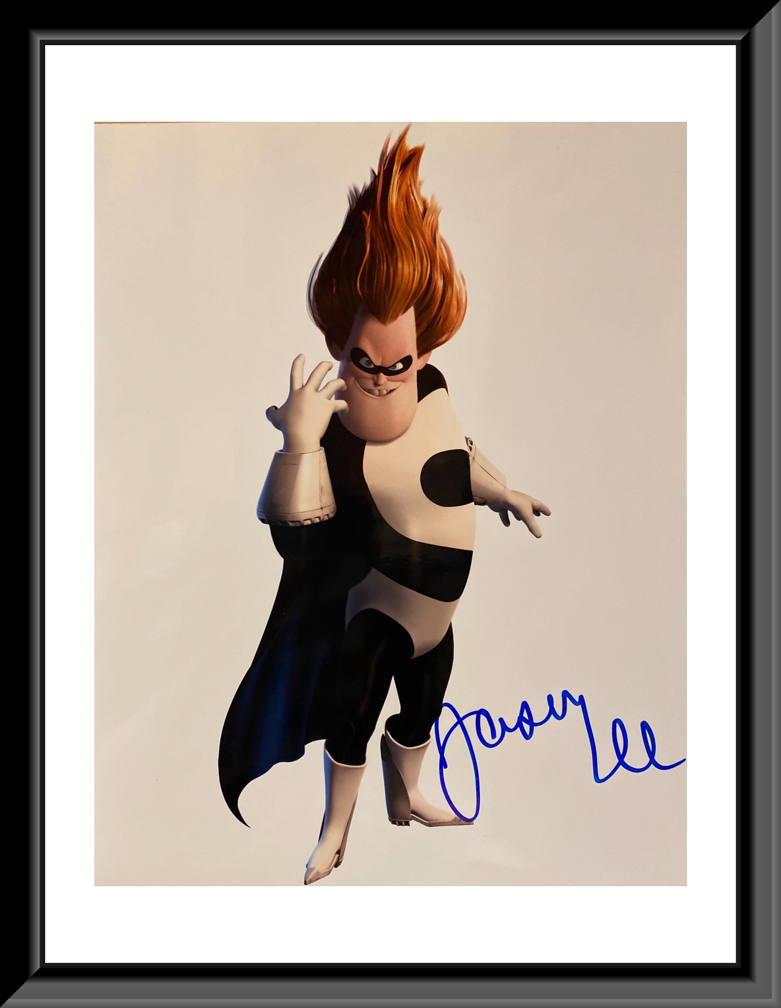 Dream on Ventures The Incredibles Jason Lee Signed Movie Photo - Picture  Frame Memorabilia | Wayfair