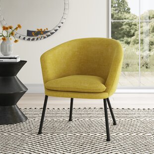 wayfair yellow accent chair