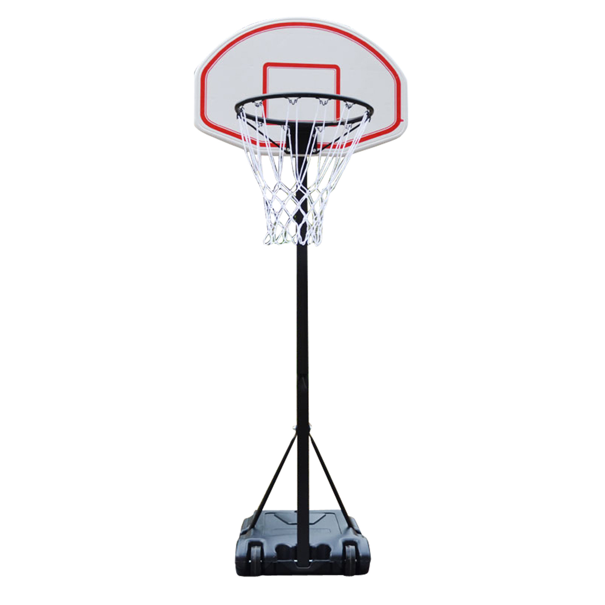 Soozier Height Adjustable 82.75" Outdoor Basketball Hoop & Reviews