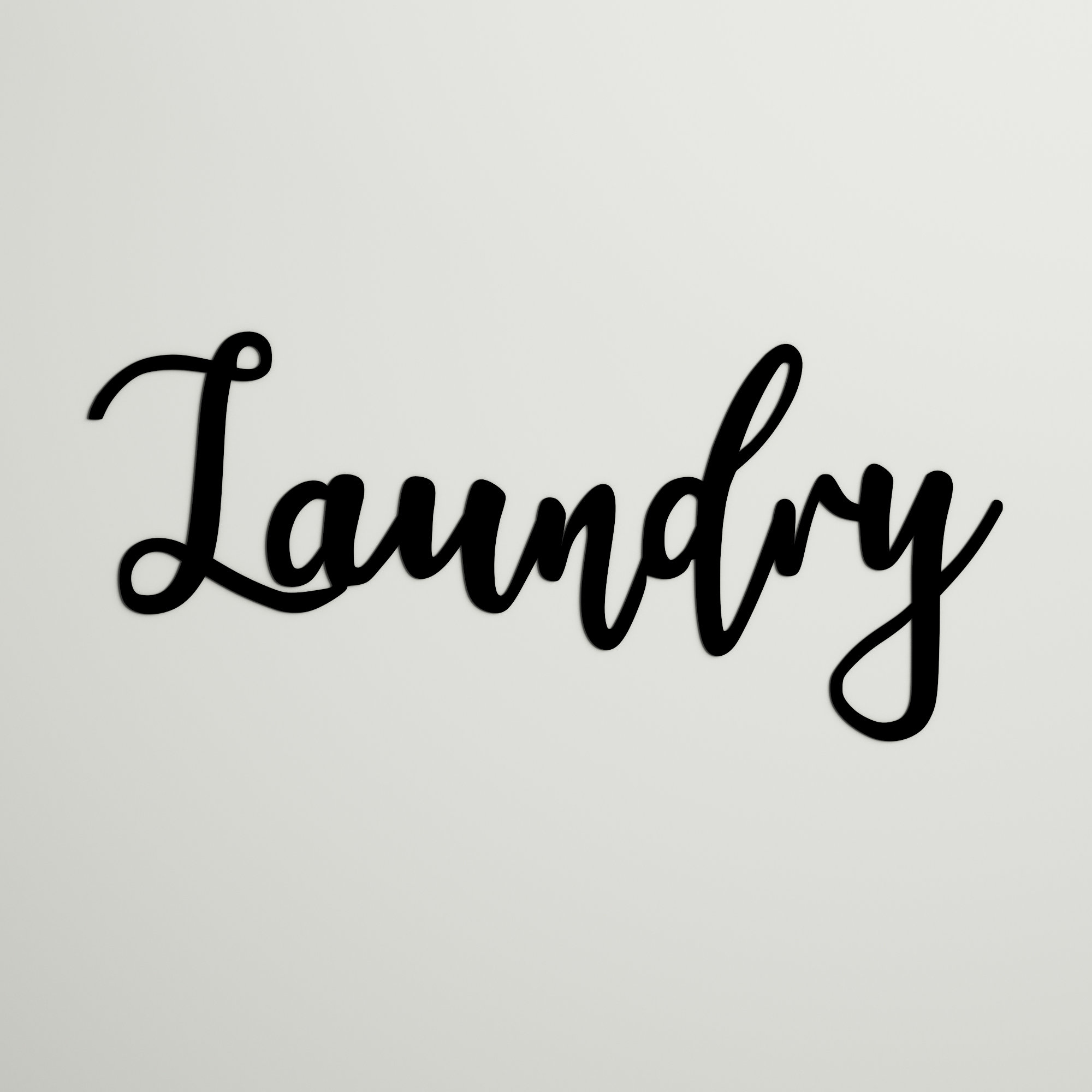 Andover Mills™ Cursive Laundry Sign Wall Décor & Reviews Wayfair