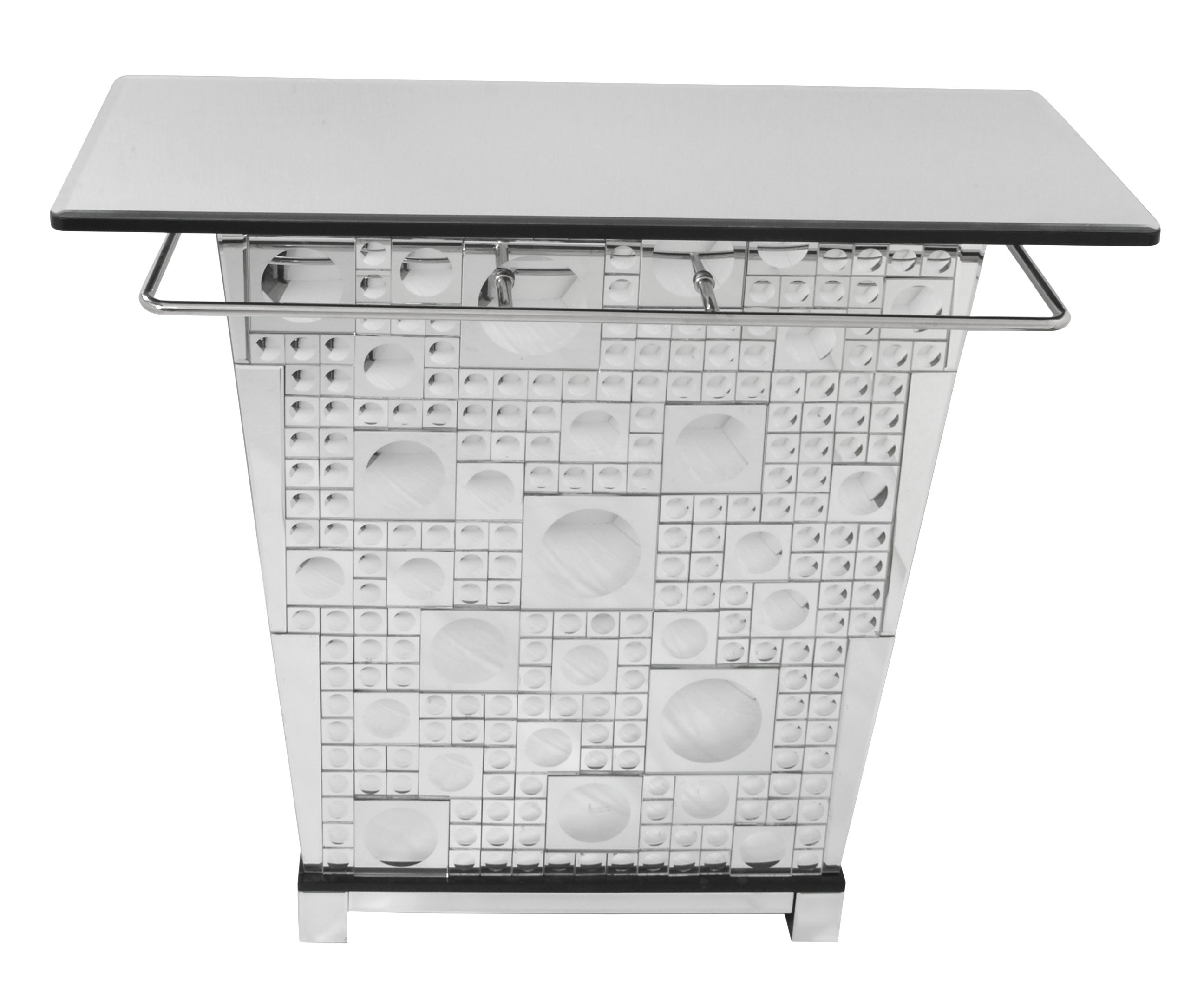 Everly Quinn Kaulana Mirror Mini Bar Wayfair