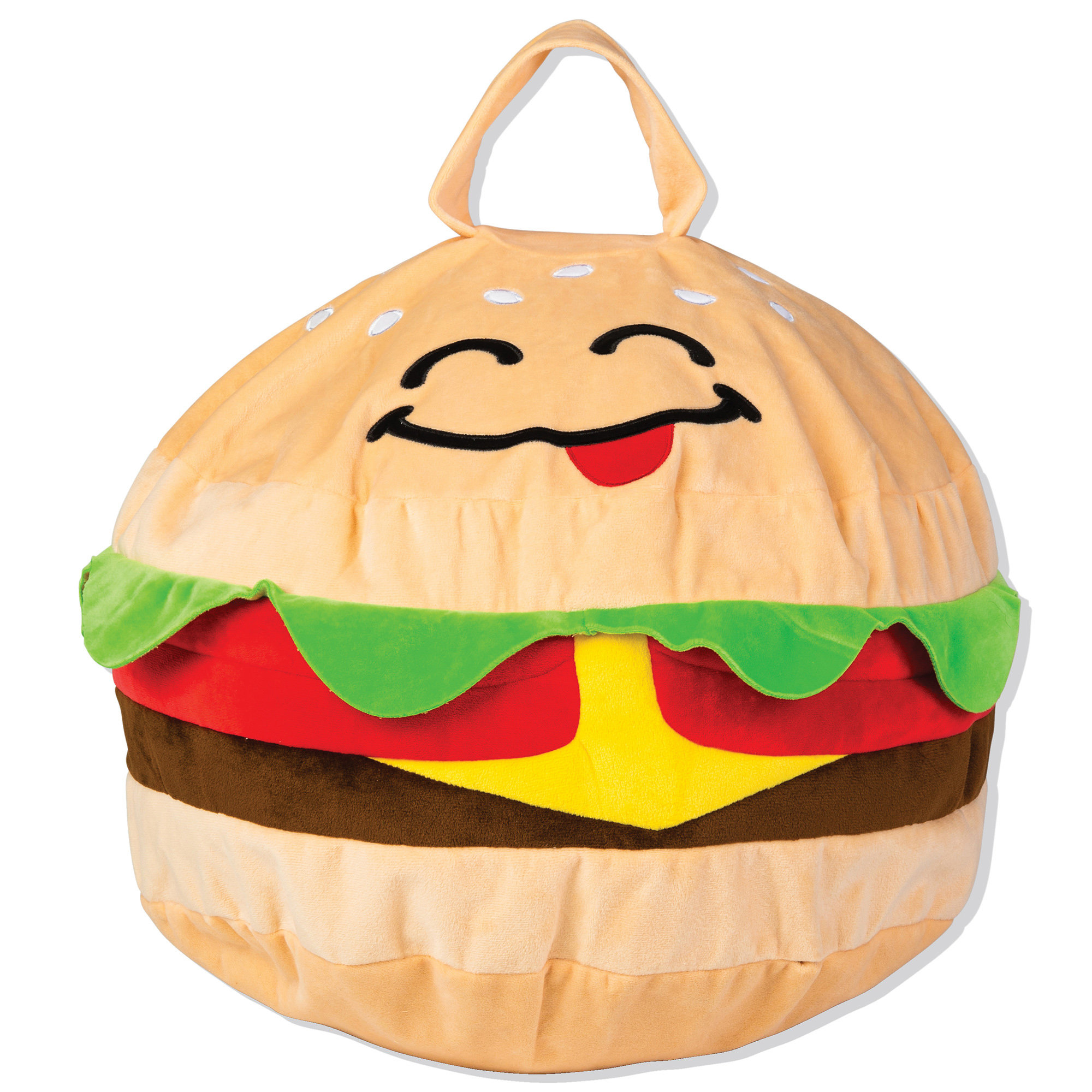 plush storage bag