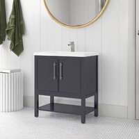 Deals on Sand & Stable Jewell 29.84-in Free-standing Single Bathroom Vanity