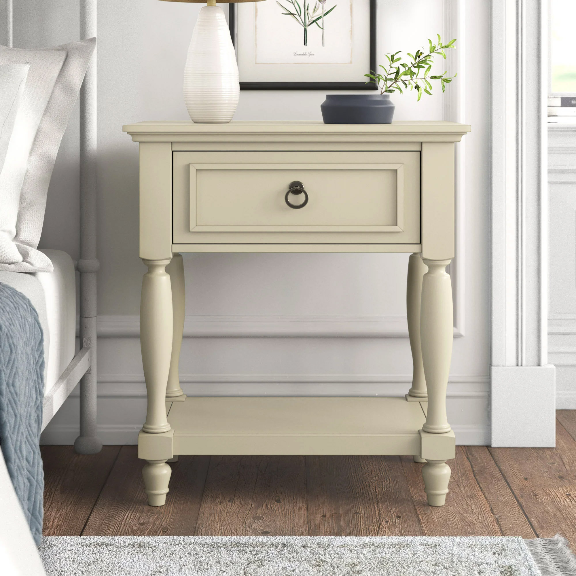 Kelly Clarkson Home Lexie Solid + Manufactured Wood Nightstand