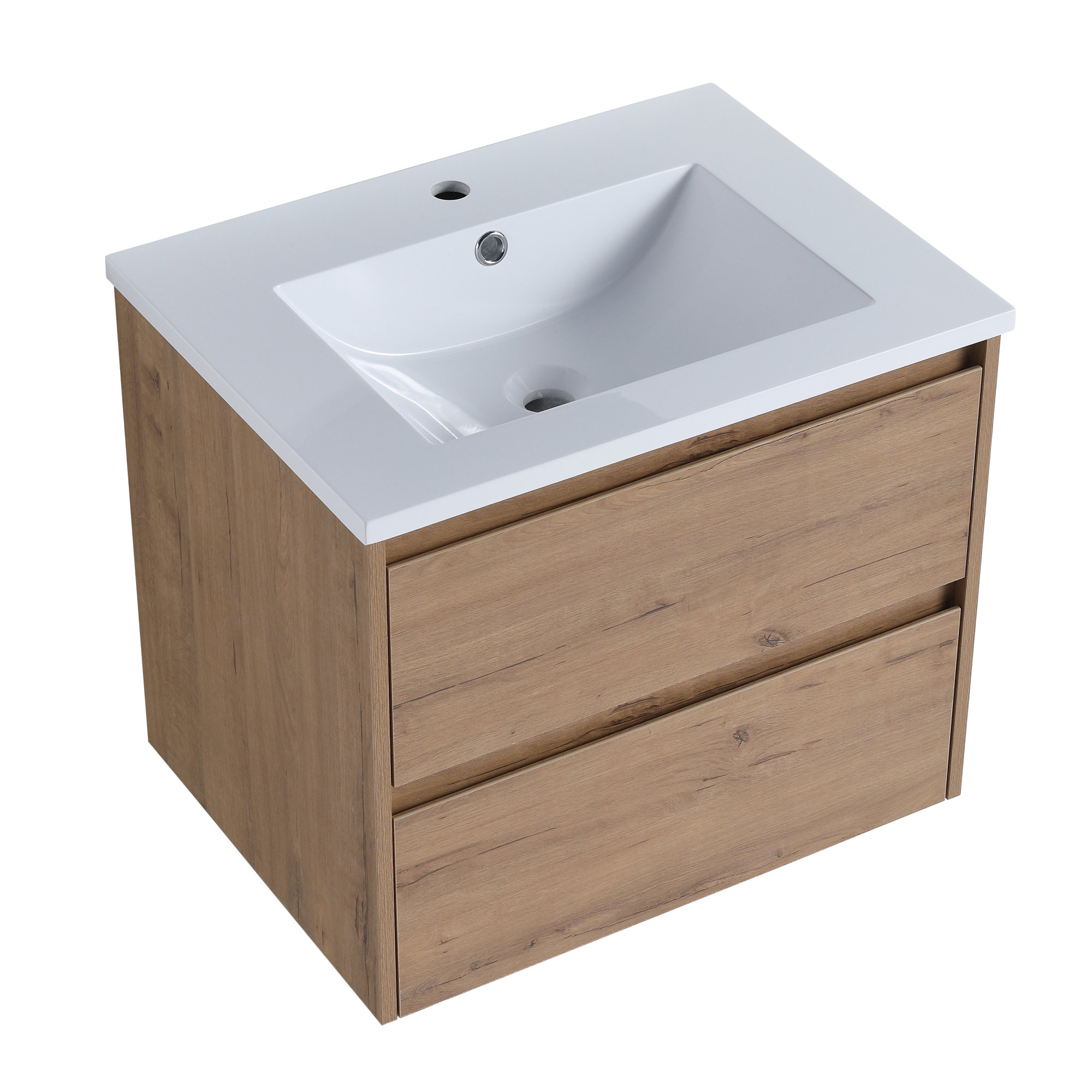 Man Wah Bathroom Vanity With Ceramic Sink And 2/3 Soft Close Drawers ...