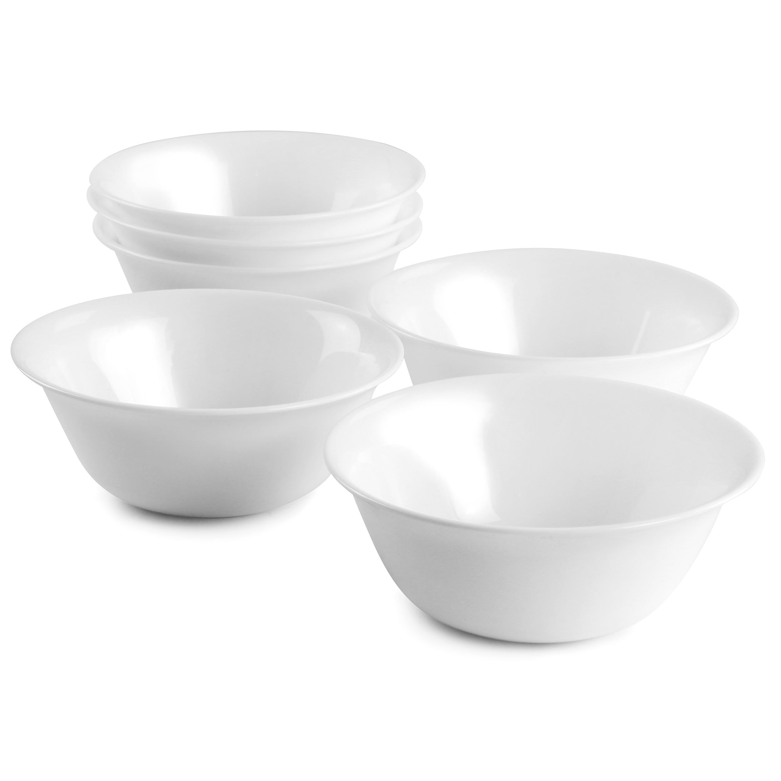 Latitude Run® Ultra Farthington 6 Piece Tempered Opal Glass Dessert