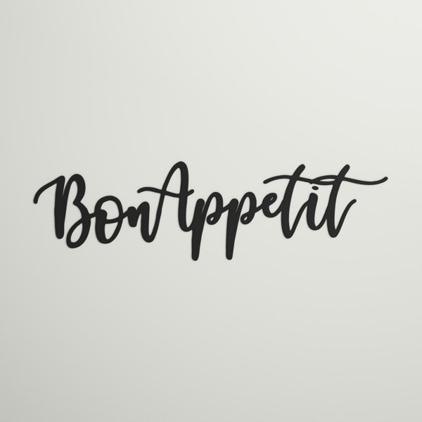 Bon Appetit Wall Decor | Wayfair