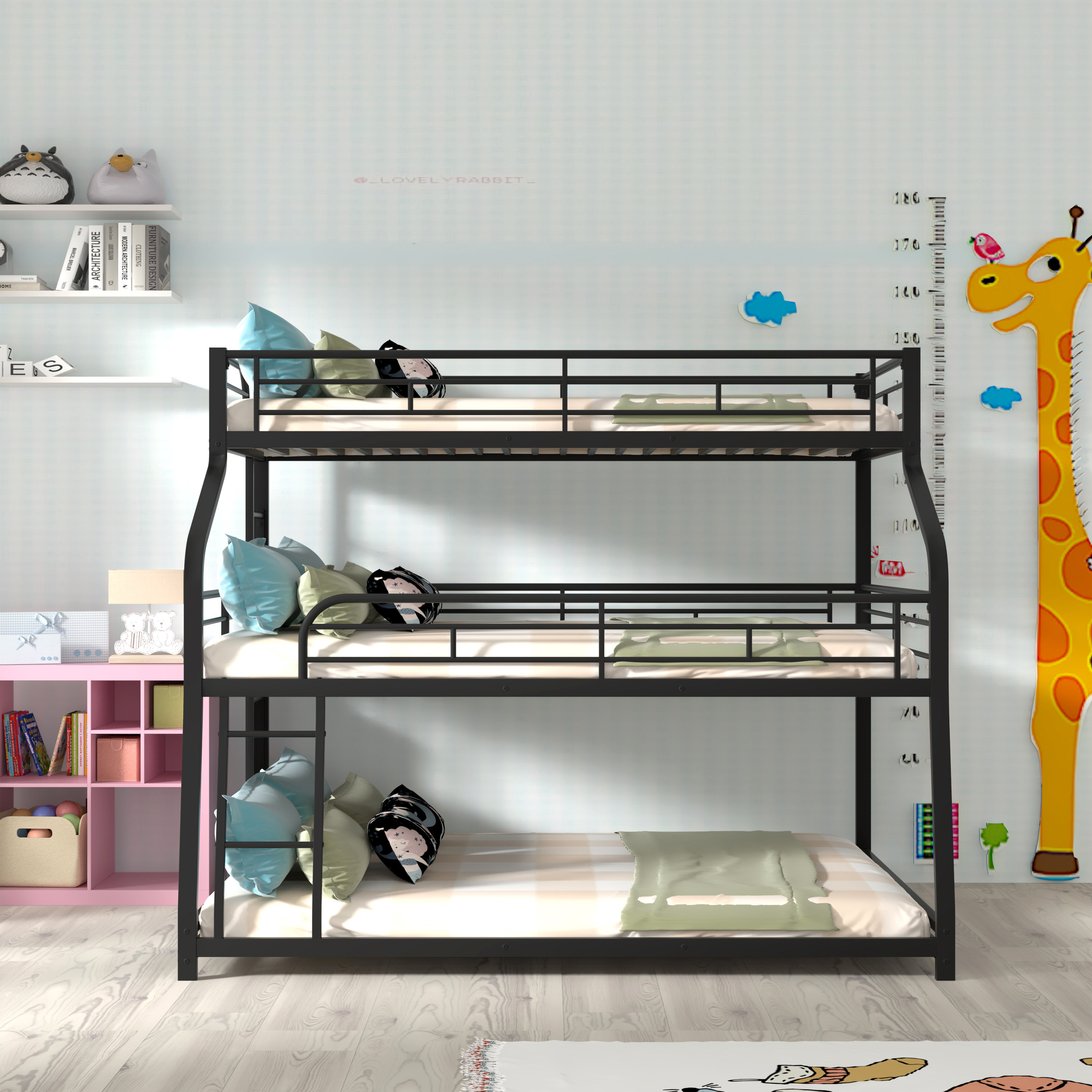 Isabelle & Max™ Ouitchambo Twin Over Full Over Queen Triple / Quad Bunk