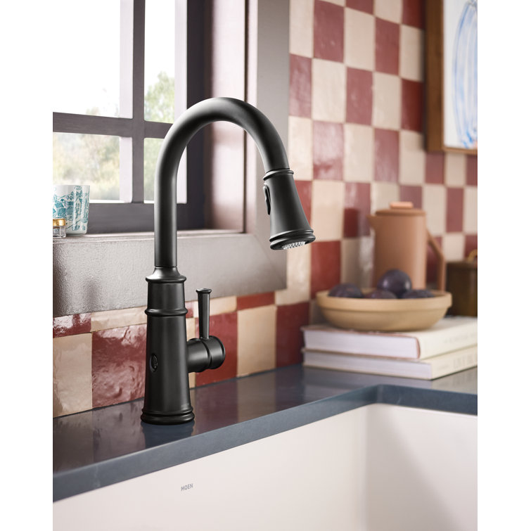 Belfield Pull Down Touchless Single Handle Kitchen Faucet with MotionSense