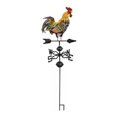 Montague Metal Products 32-Inch Weathervane with Blue Tractor Ornament 