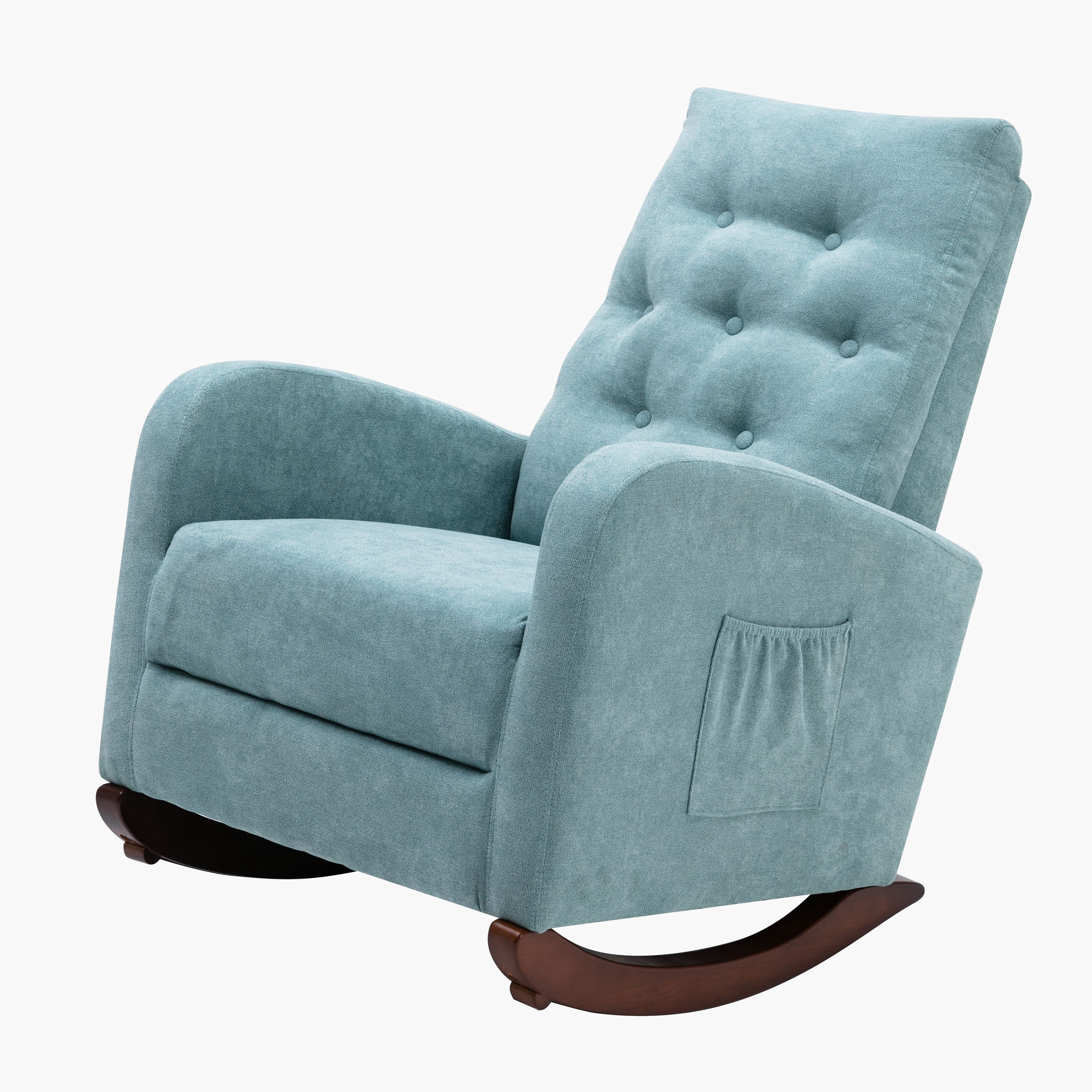 Latitude Run® Nursery High Back Rocking Chair Children's Room Chair