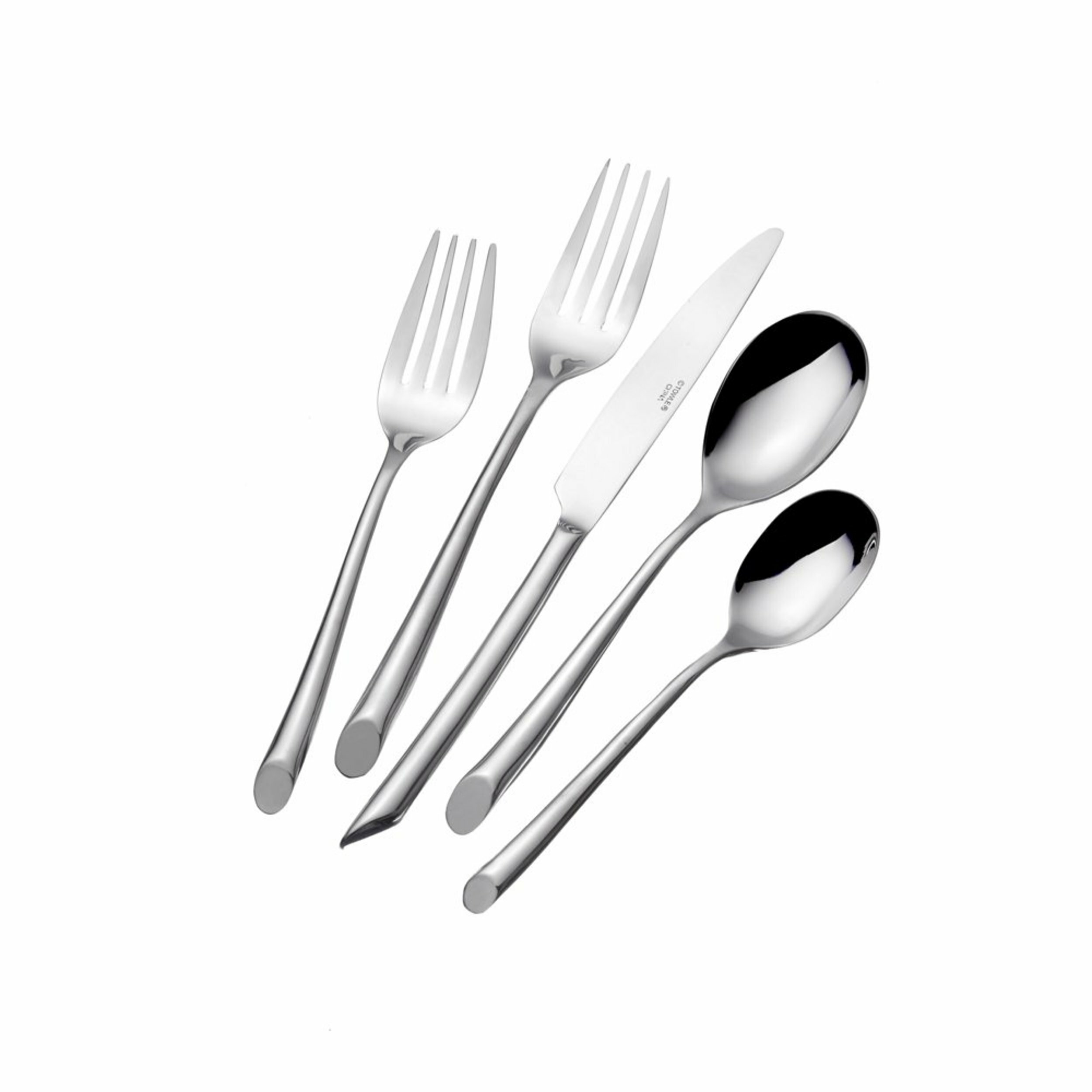 24 Pcs Dinner Forks Stainless Steel Extra-Fine Silverware Set Kitchen Restaurant 