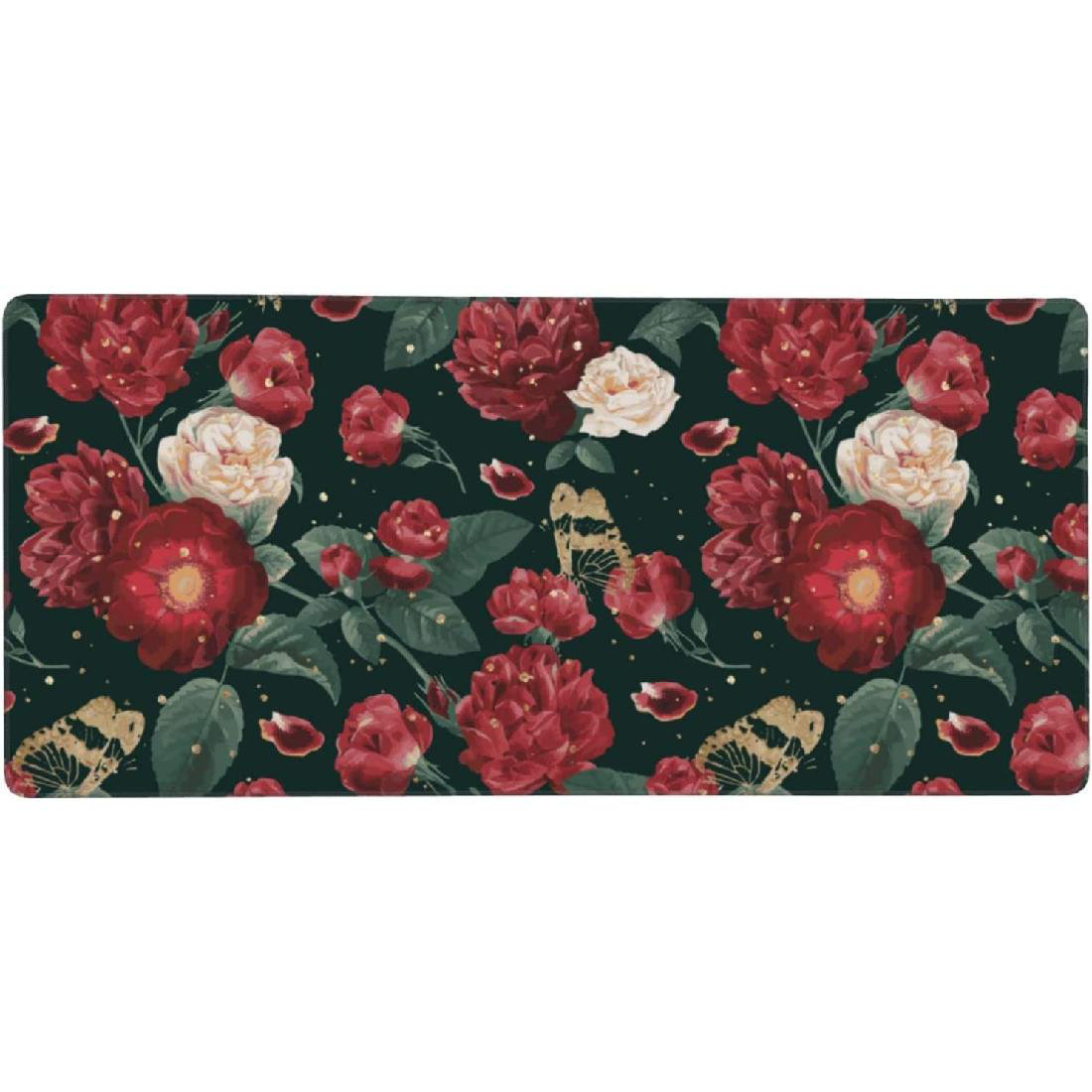 kloof radicaal excuus Inbox Zero Anti-Slip Large Desk Pad For Mousepad With Stitched Edges  Waterproof Keyboard Floral Mouse Mat Desk Protector For Game, Office And  Home | Wayfair