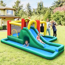 15' x 2'' Straps Inflatable Water Slide Moonwalk Bounce House Set of 8 