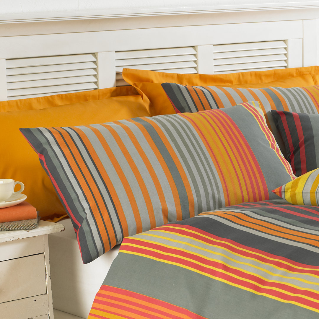 Great Knot Zierkissen Silver Range Oxford Stripe