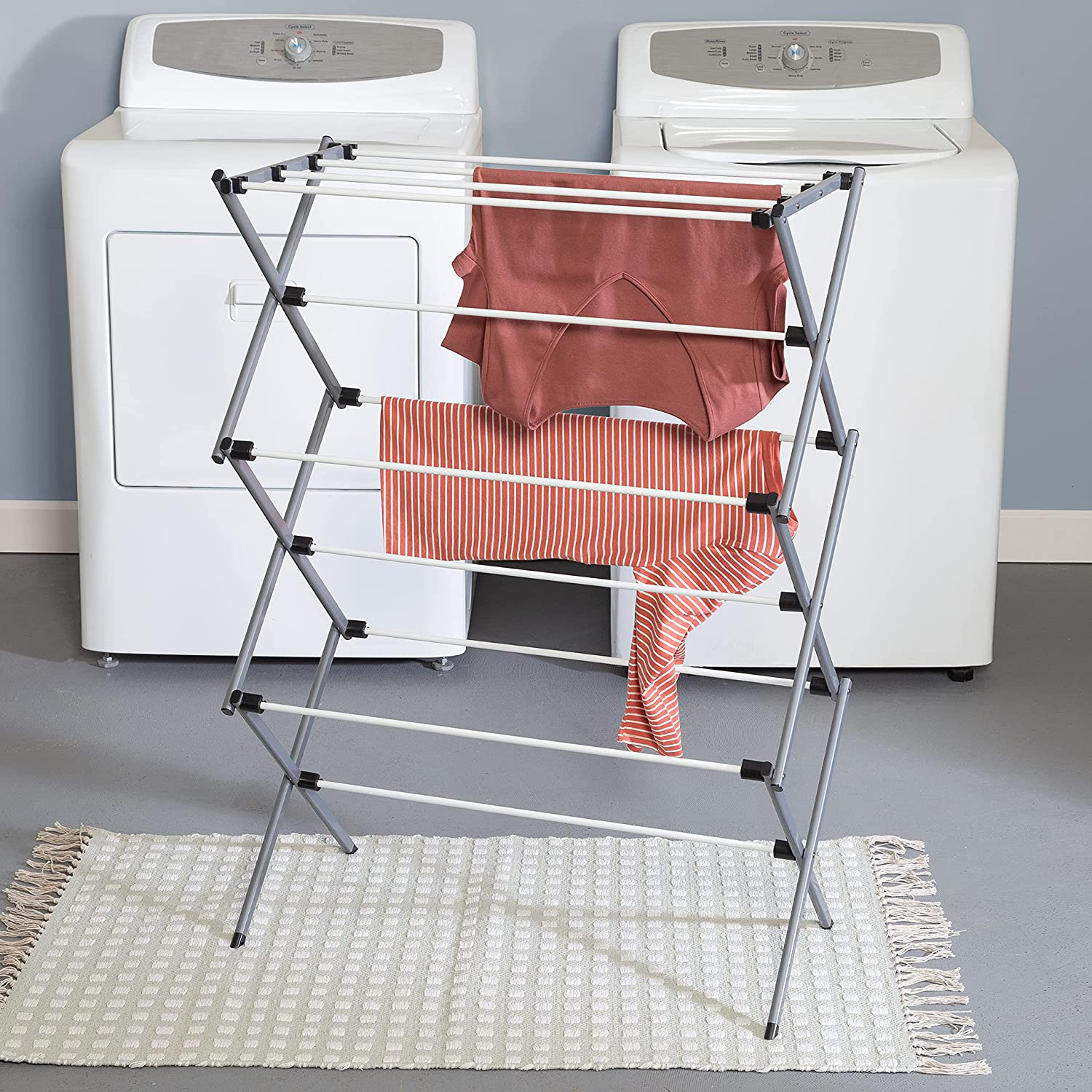 Rebrilliant Folding Tripod Drying Rack Wayfair
