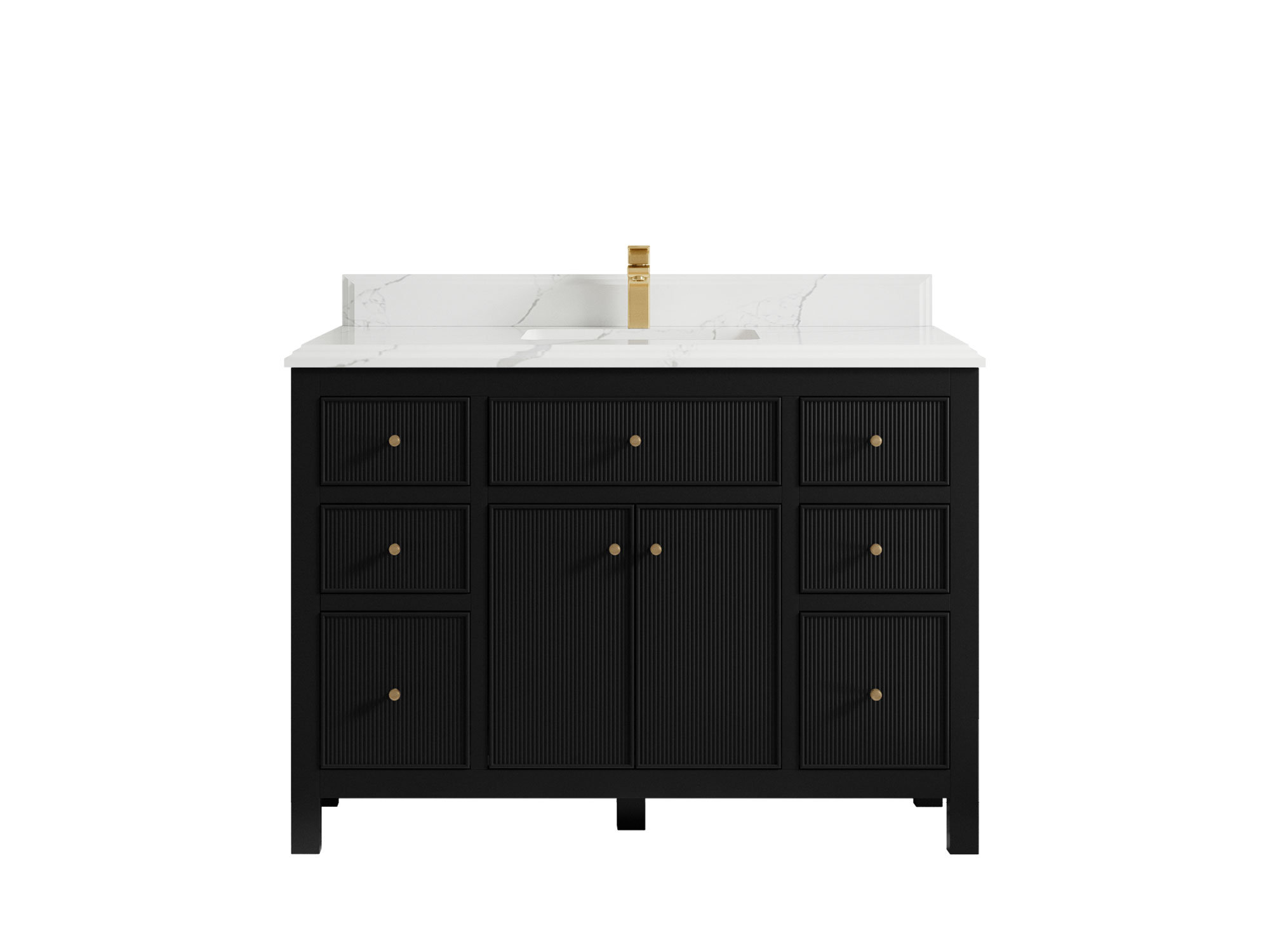 Willow Collections 48'' Freestanding Single Bathroom Vanity with