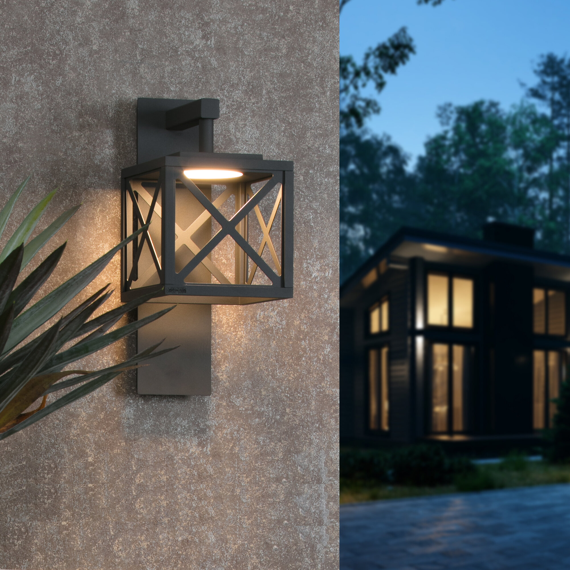 Wall Light Lamp Led Garden Yard Porch Corridor Outdoor Indoor Lantern Lighting 