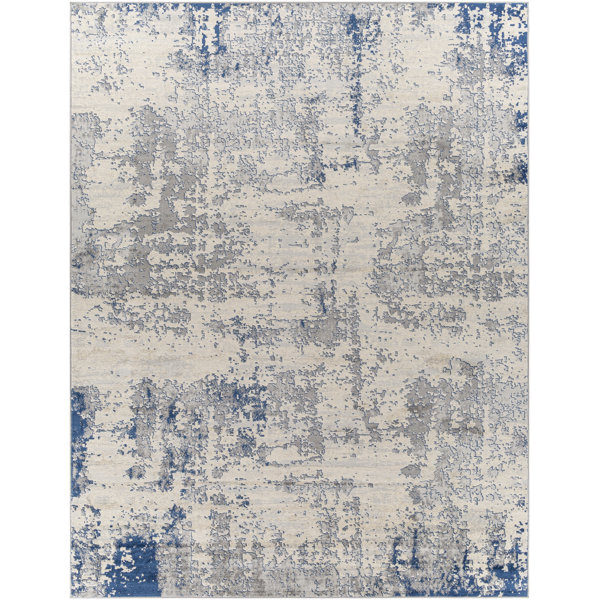 Trent Austin Design® Griffiths Performance Blue Rug & Reviews | Wayfair