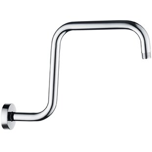 Stainless Steel Chrome Shower Head Extension Pipe Adjustable Shower Arm 