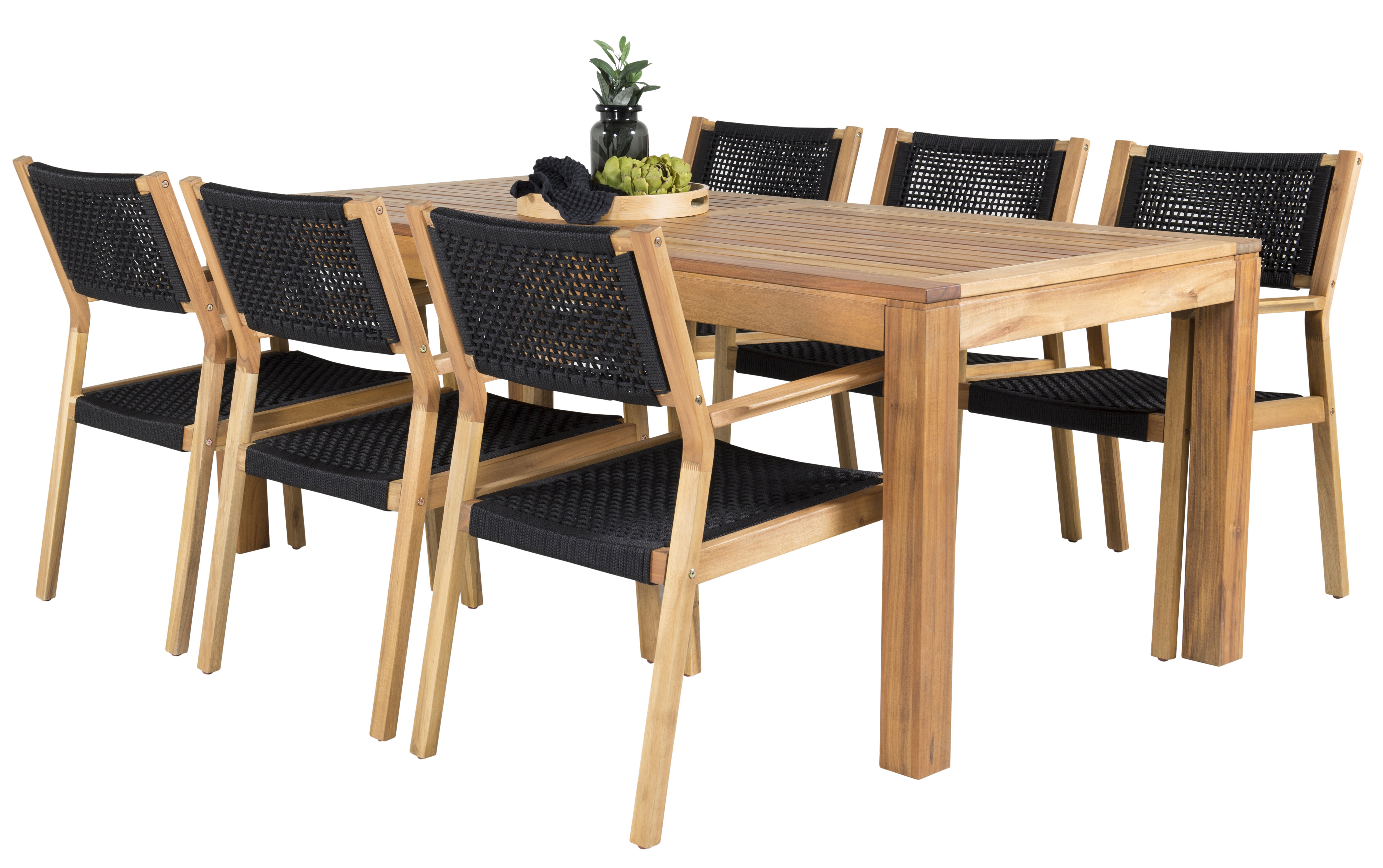 Hykkon Braeden 6 Seater Dining Set Wayfair.co.uk