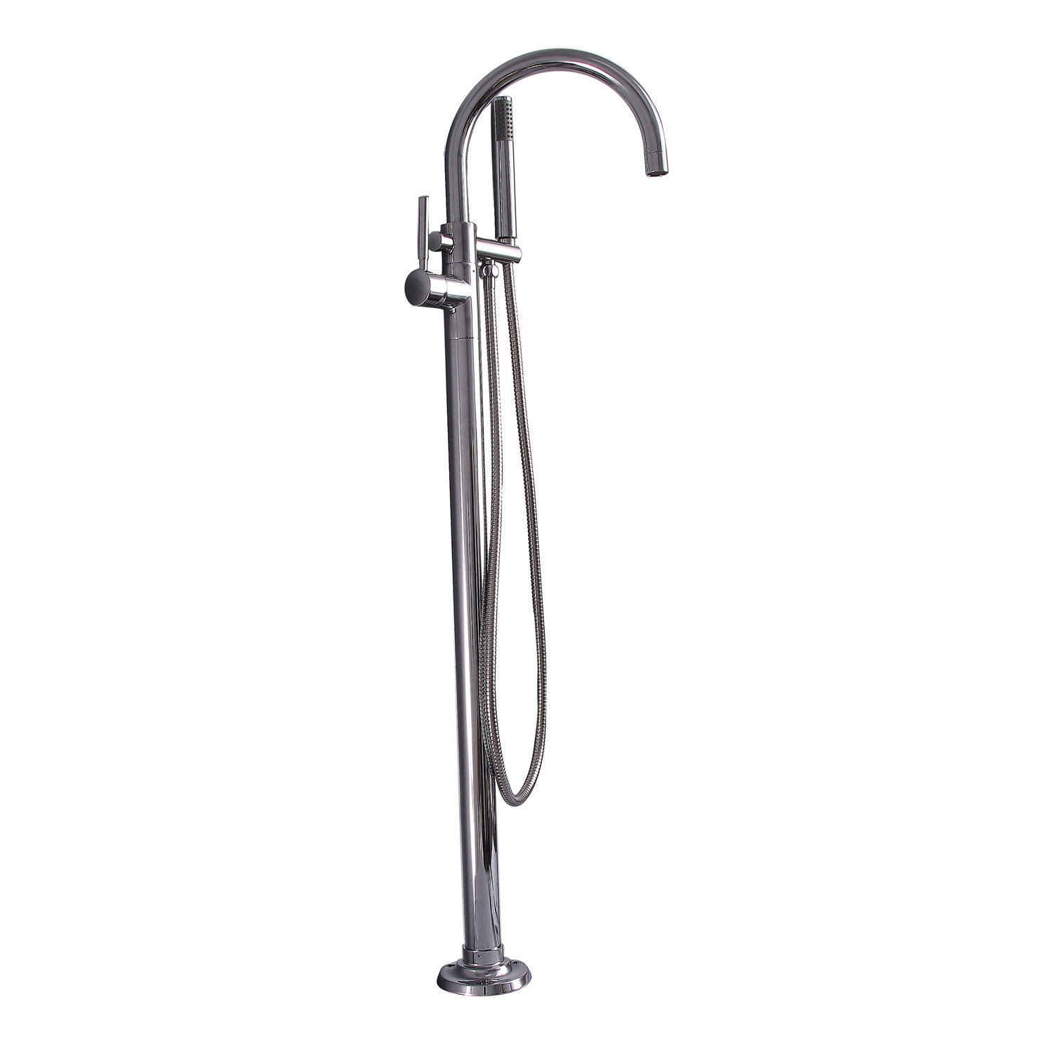 Barclay Dolan Single Handle Floor Mounted Freestanding Tub Filler with