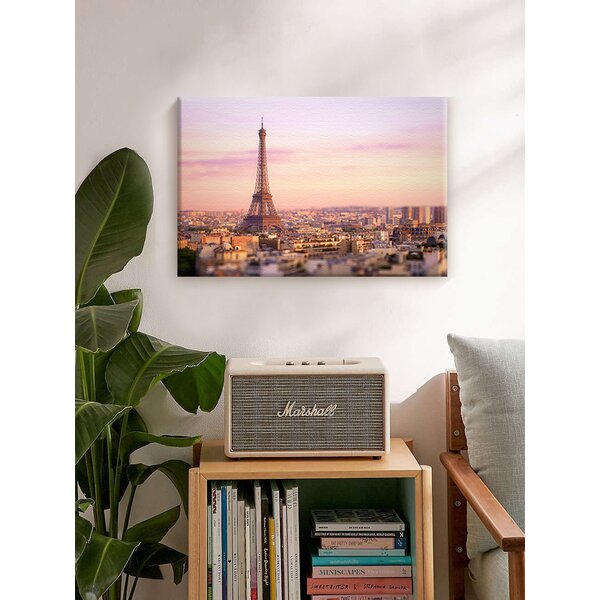 Eiffel Tower at Night Paris France 3.2 Wall Art Canvas Picture Print 