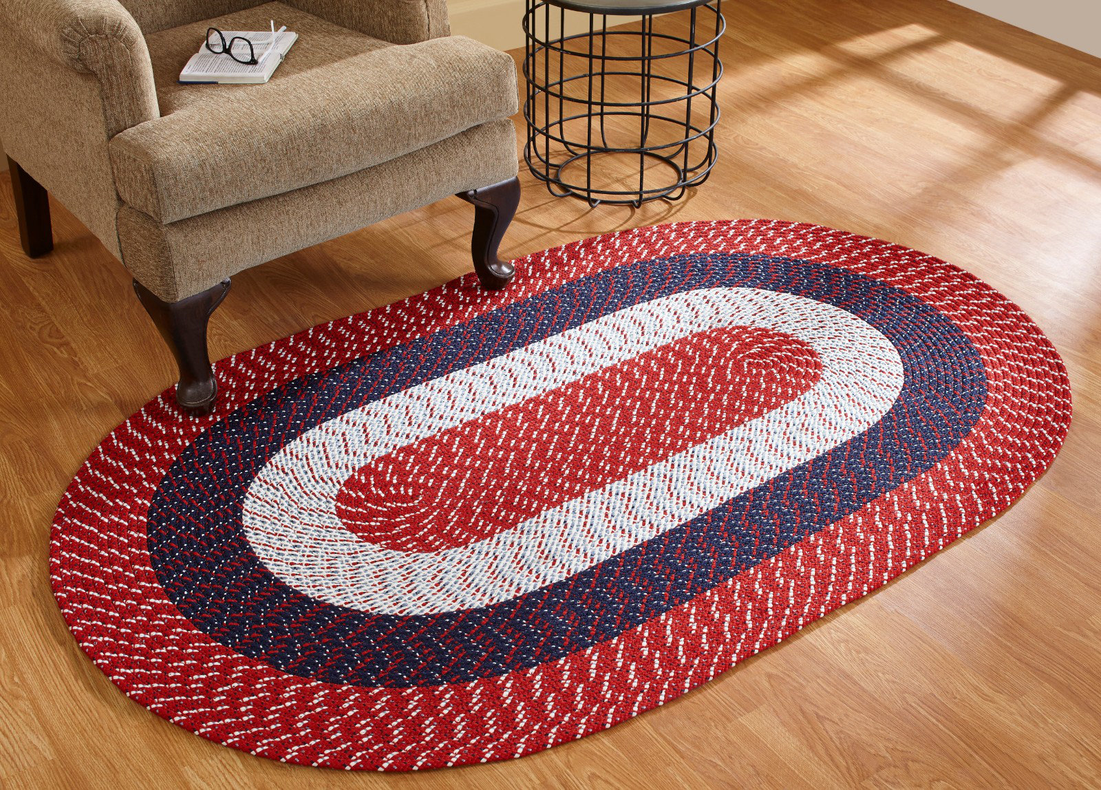 Longshore Tides Caesar Handmade Braided 100 Polypropylene Indoor Area