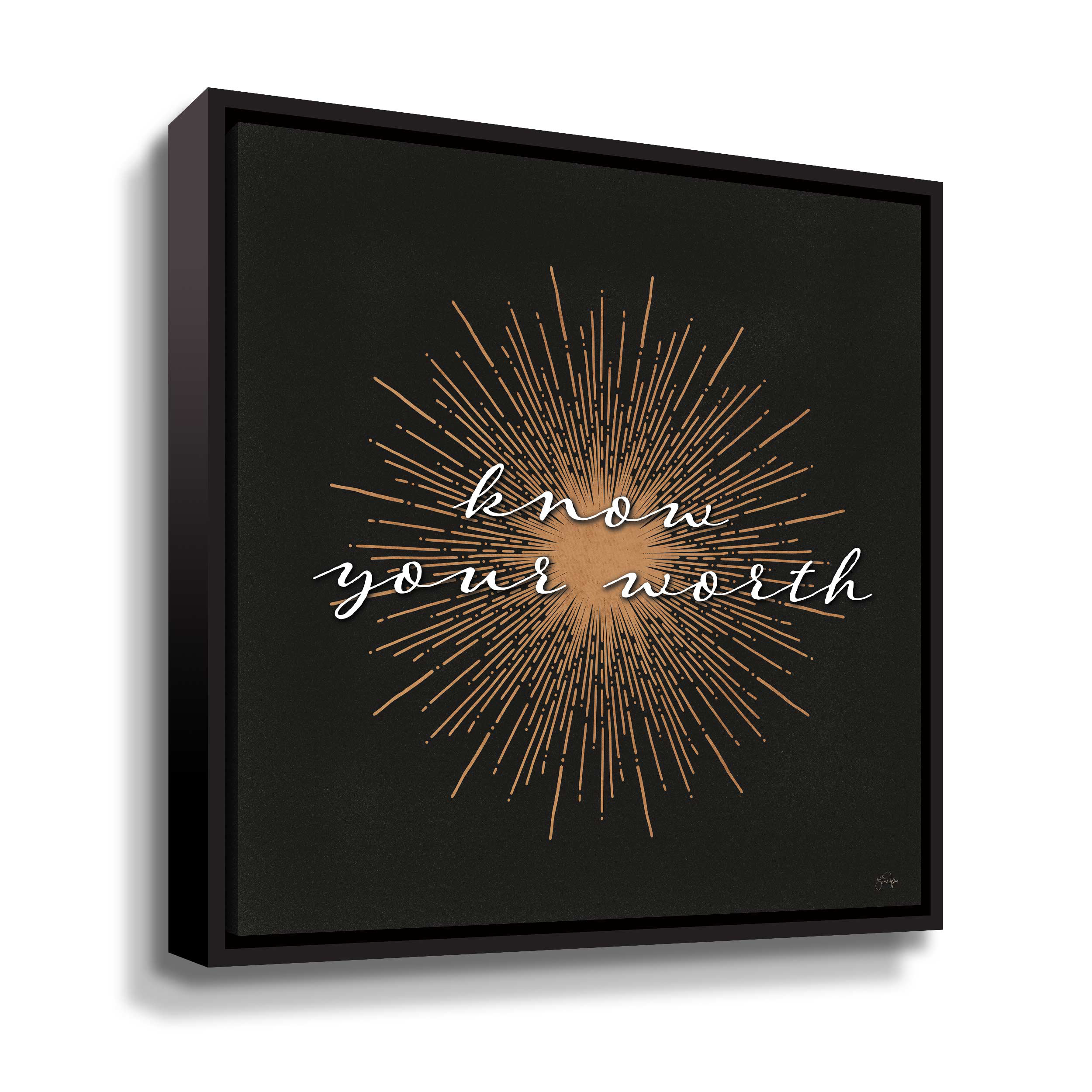 Trinx Know Your Worth by on Wayfair