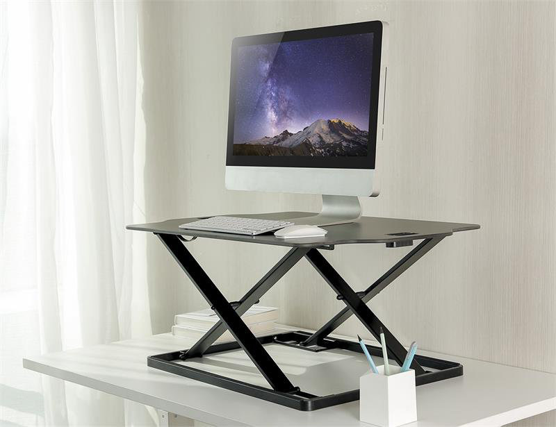 Symple Stuff Height Adjustable Standing Desk Converter Wayfair